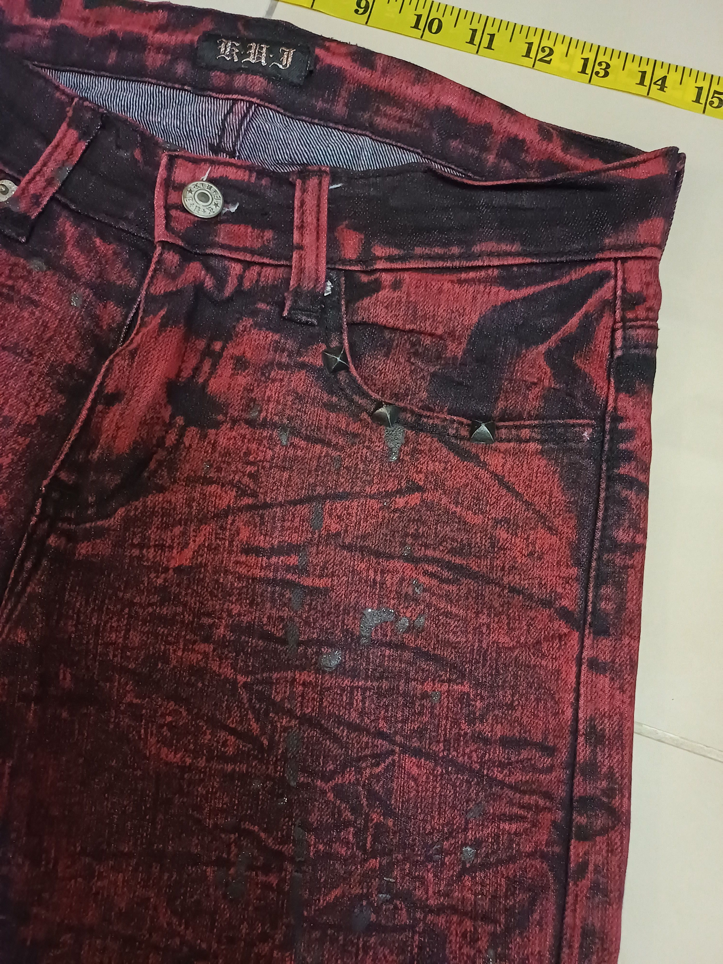 Other Crazy slim flared jeans 🔥 gothic/ punkers jeans🔥 Size US 30 / EU 46 - 13 Thumbnail