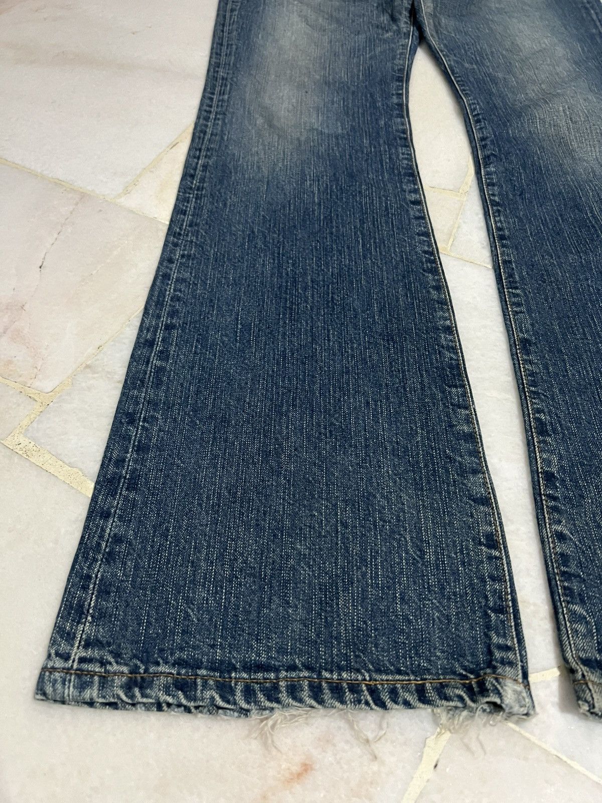 Edwin × If Six Was Nine × Tornado Mart 🌈Flare 90’s style Edwin 503 Rebel Boot Cut Washed Jeans Size US 32 / EU 48 - 4 Thumbnail