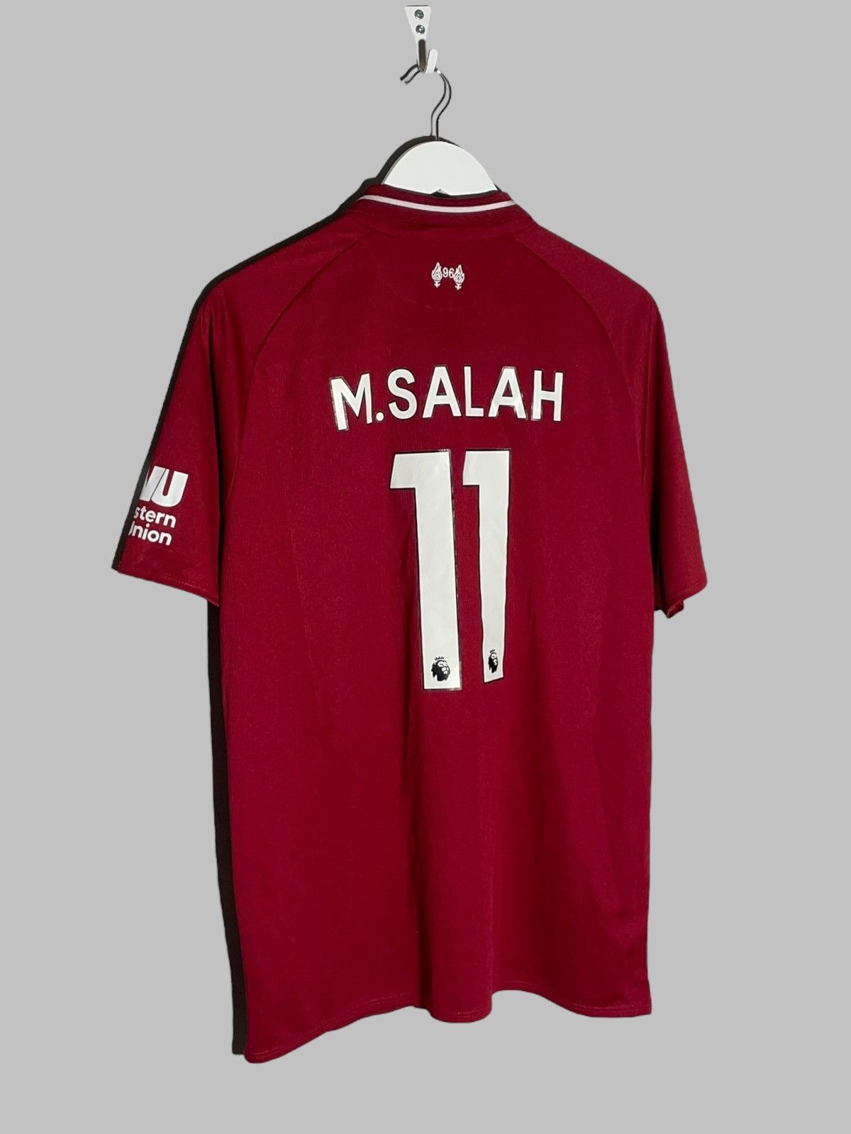 11 Salah Liverpool New Balance 2018/19 Home Football Shirt
