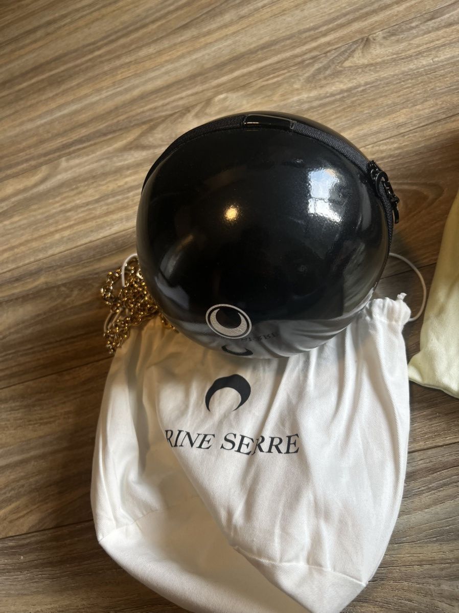 Marine Serre FW19 Marine Serre Radiator Black Dream Ball Bag Size ONE SIZE - 1 Thumbnail