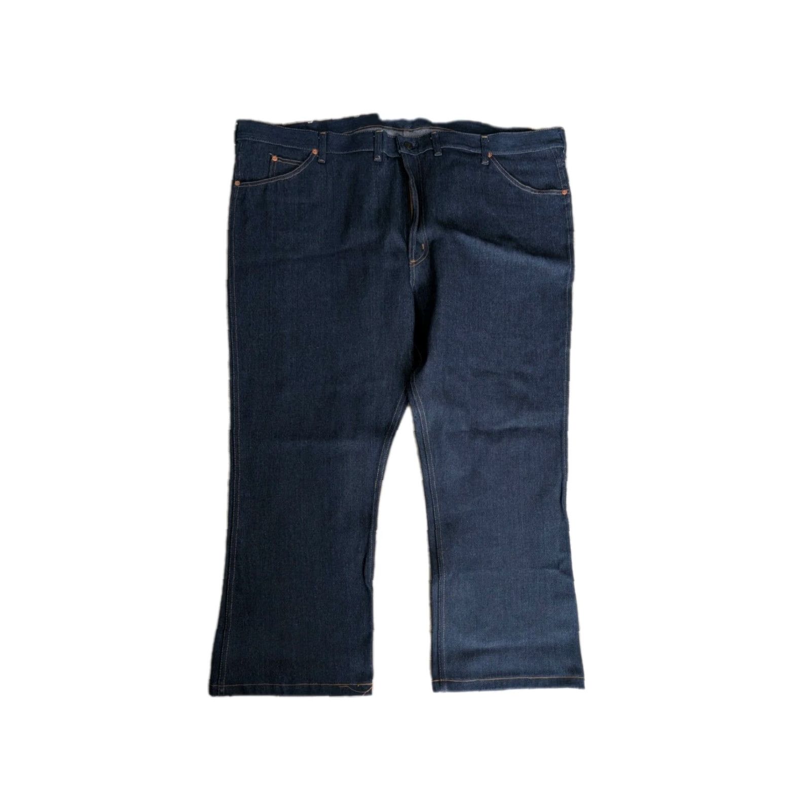 Sears Vtg Roebuck & Co. Jeans 52x29 Denim Indigo Straight Men 5-Pocket 5014-5 Cowboy 1970s Size US 36 / EU 52 - 6 Thumbnail