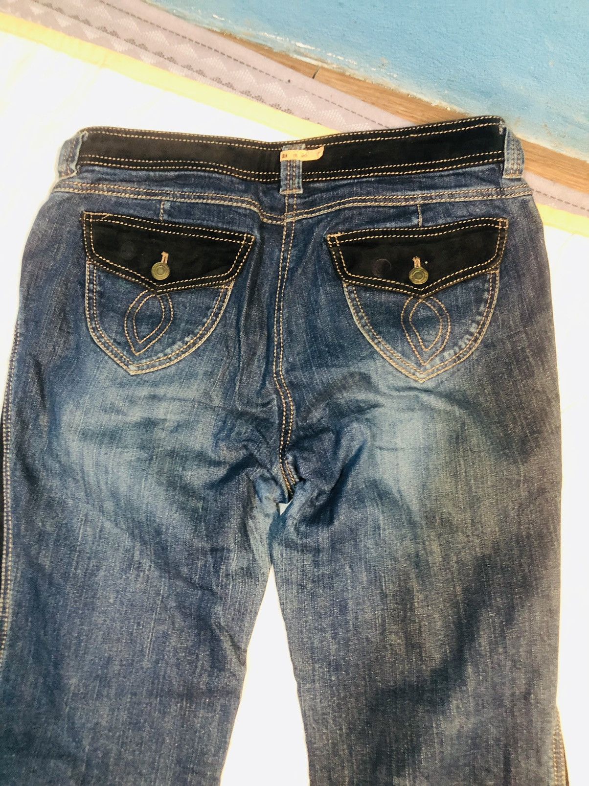 Japanese Brand International World Jeans (10) Size 32" / US 10 / IT 46 - 17 Thumbnail