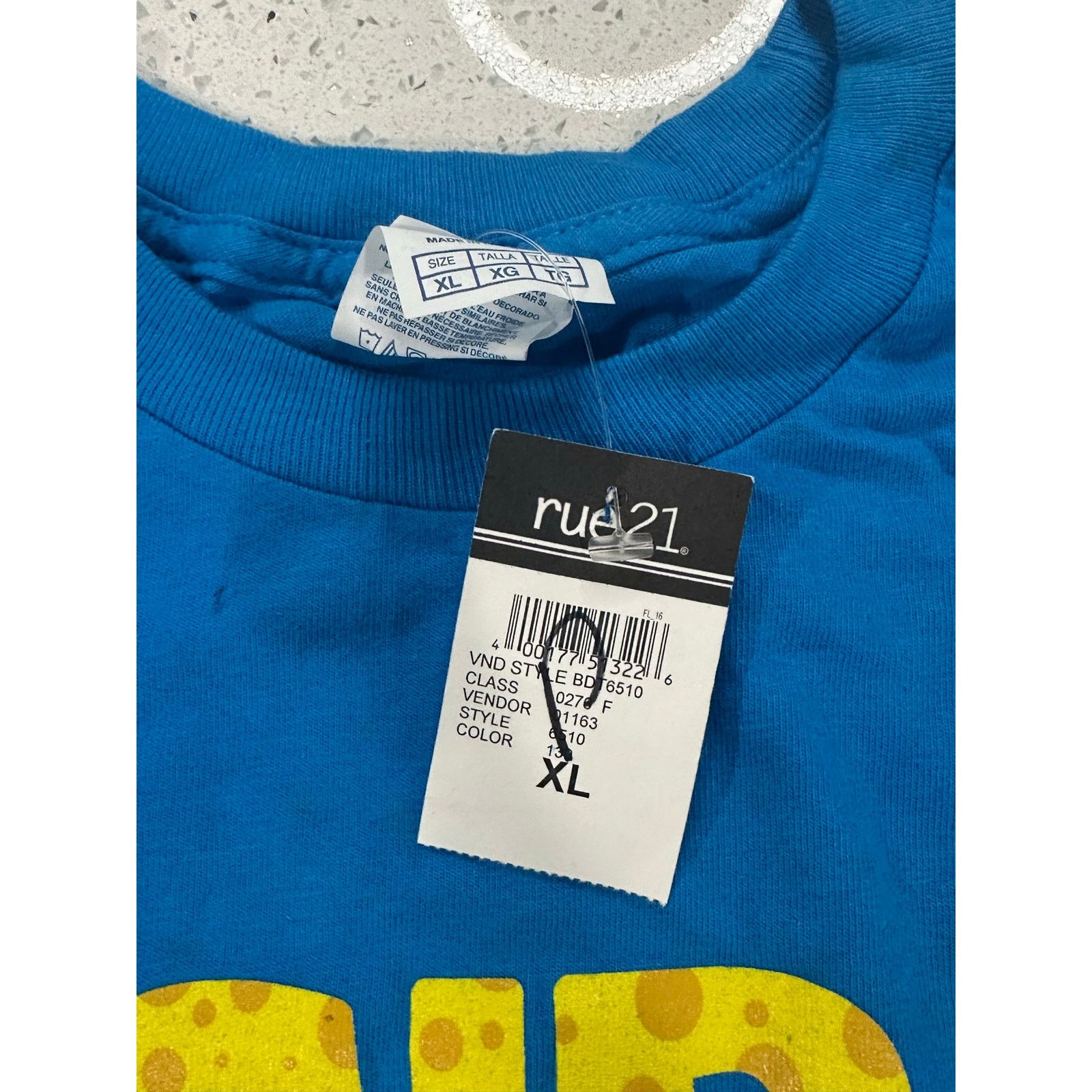 rue21 SIP SLOW LIVE FAST/ RUE 21 T-shirt Size XL New Size US XL / EU 56 / 4 - 2 Thumbnail