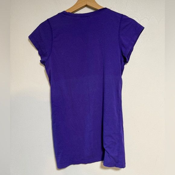 Theory Theory Women’s Scoop Neck Short Sleeve T-Shirt Purple Size L Size L / US 10 / IT 46 - 6 Thumbnail