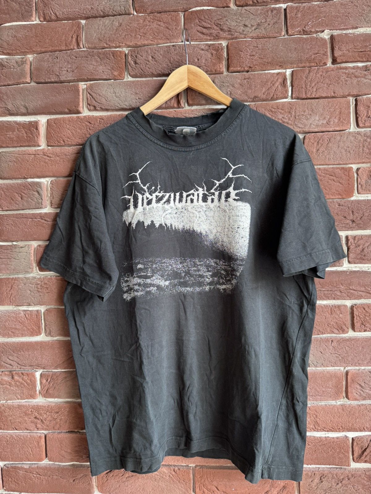 Band Tees Vintage 00s Verzivatar Sombre Cloud Black Metal Band T shirt Size US L / EU 52-54 / 3 - 1 Thumbnail