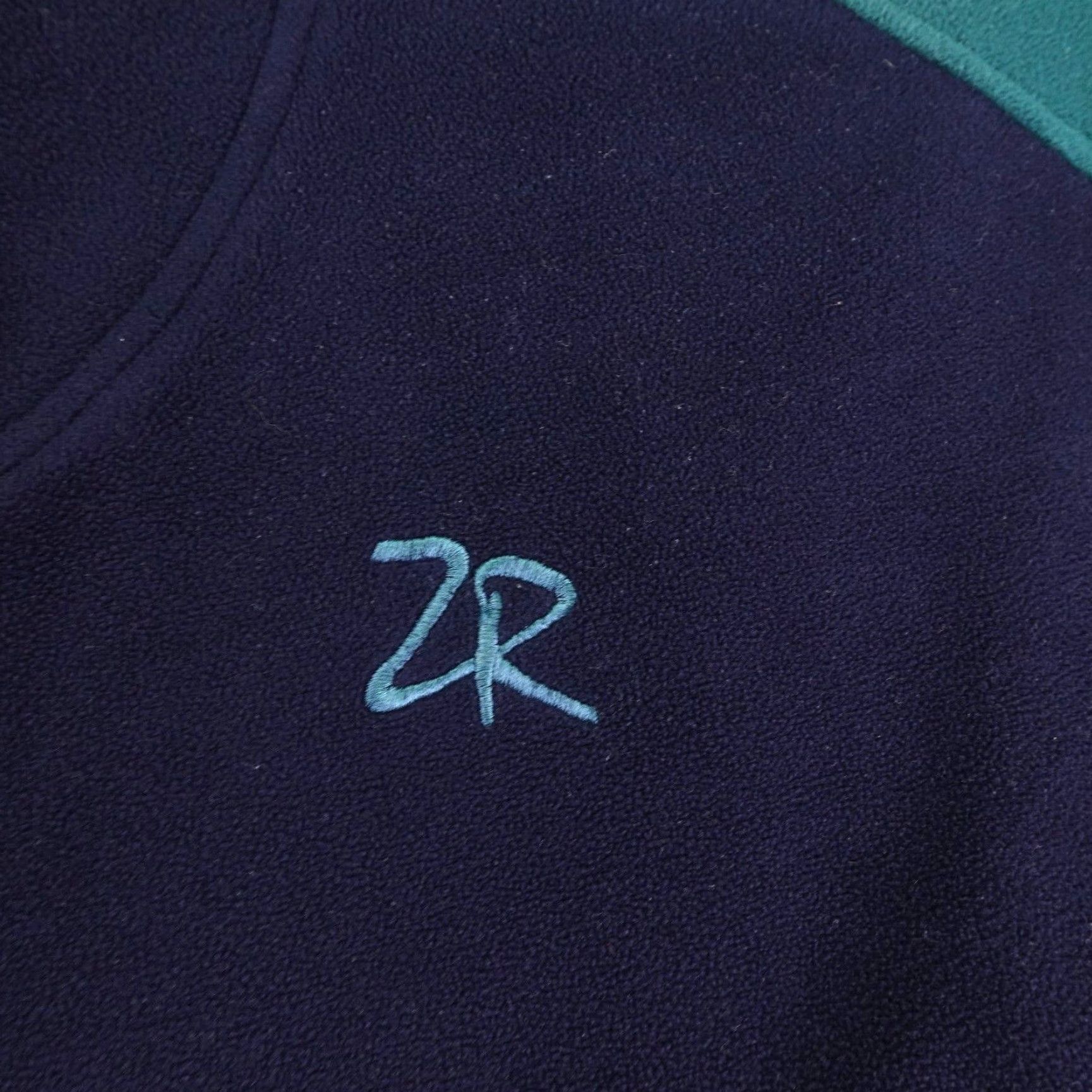 Vintage Vintage Zero Restriction Jacket Mens XL Blue Green Wind Stopper 1/4 Zip Pullover Jacket Windbreaker Zip Blue XL Green Black? Size US XL / EU 56 / 4 - 3 Thumbnail
