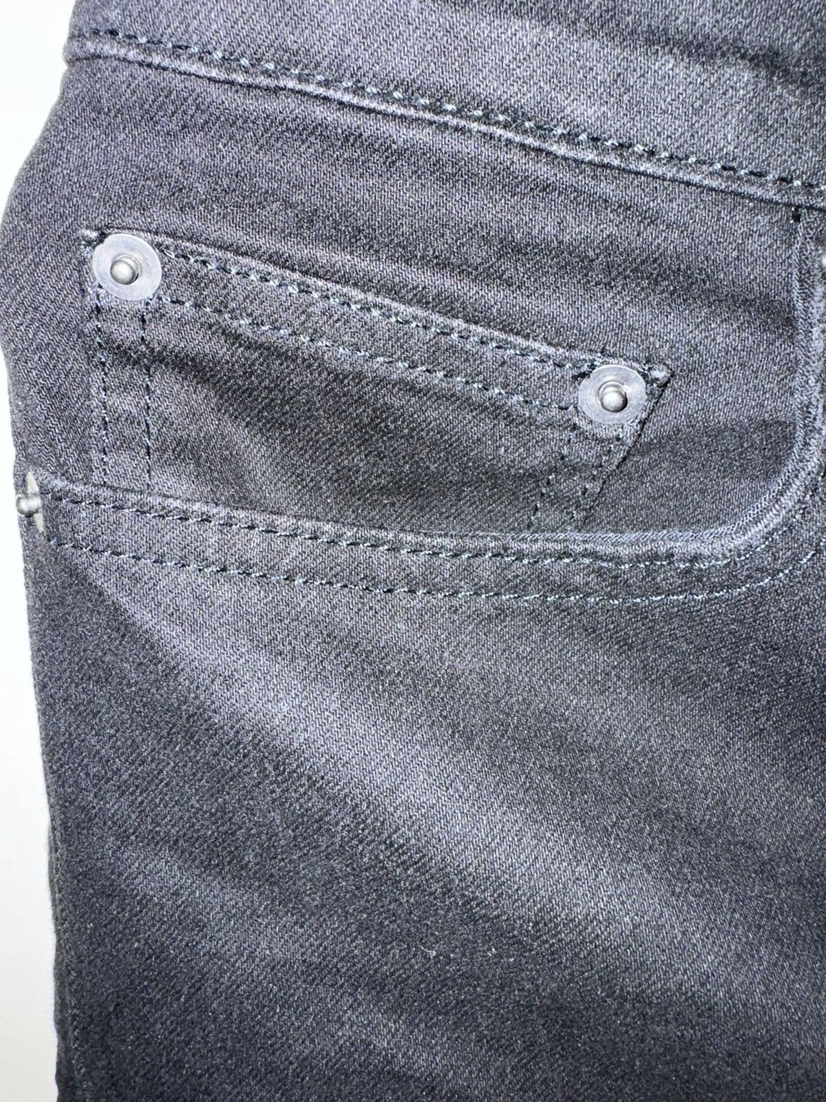 Ksubi KSUBI Van Winkle Black Rebel Black Denim Jeans Size US 32 / EU 48 - 4 Thumbnail