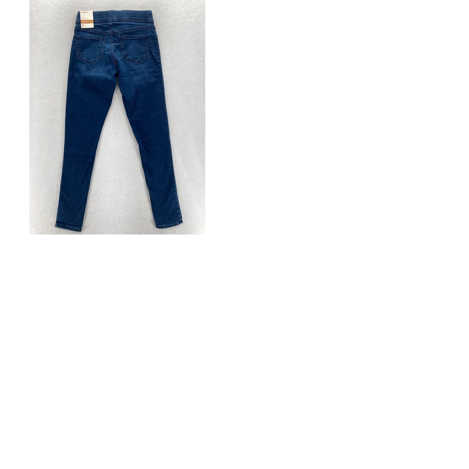 Old Navy Old Navy Jeans Women's 4 Dark Blue Stretch Denim Pull On Skinny NWT Rockstar Size 26" / US 2 / IT 38 - 9 Thumbnail