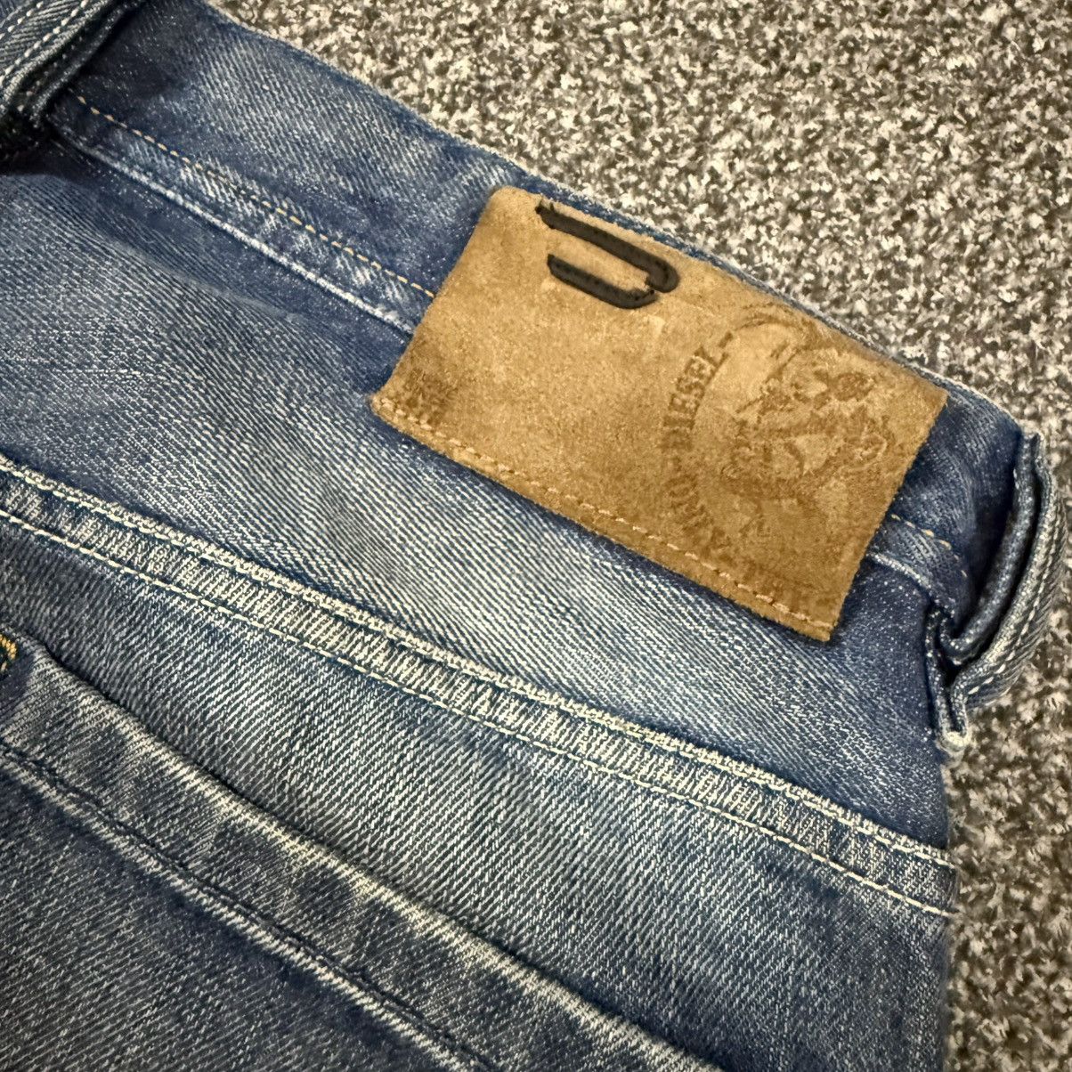 Seditionaries Vintage Y2K Diesel Quratt Baggy Jeans Denim Size US 32 / EU 48 - 11 Thumbnail