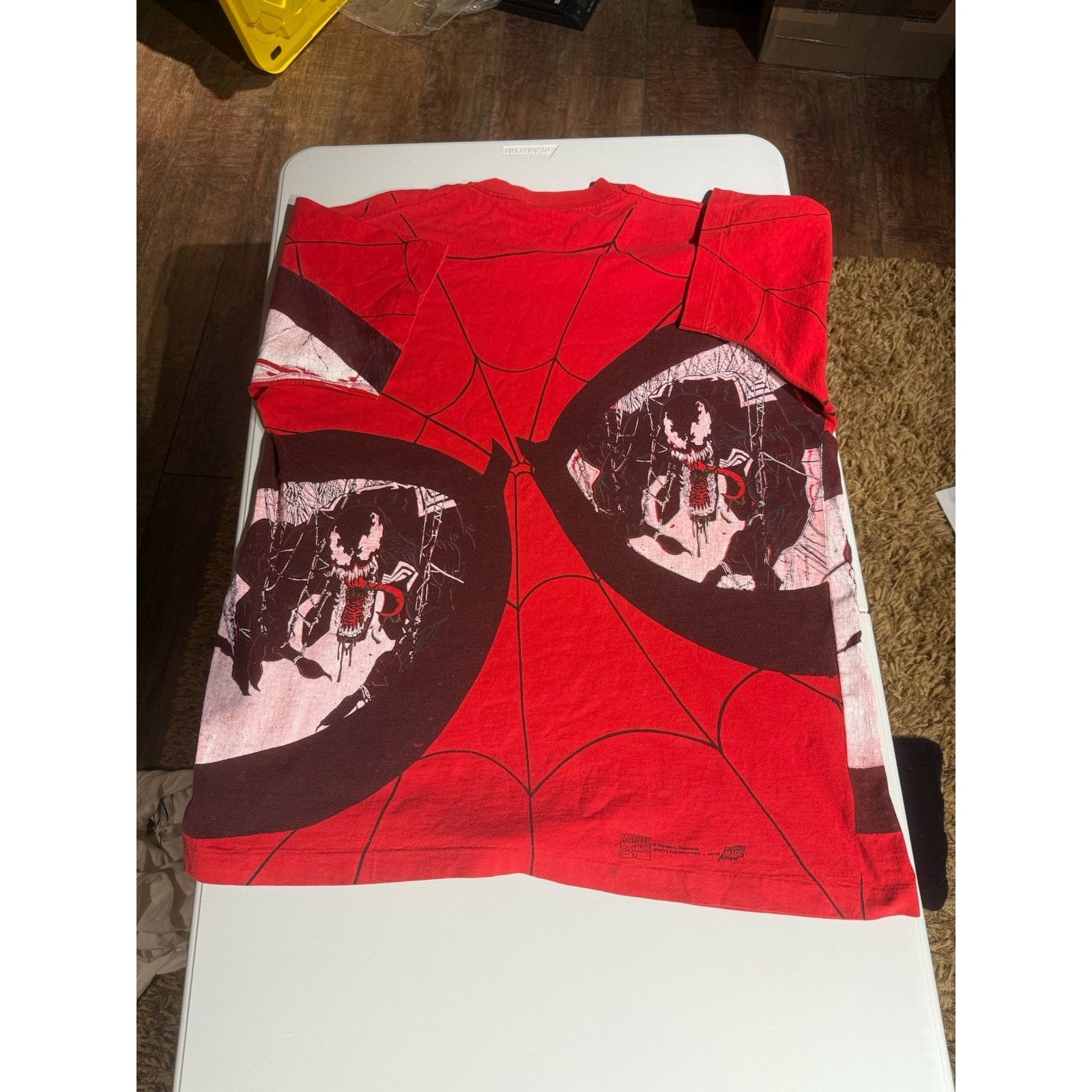 Marvel Comics × Vintage Vintage Spidey Eyes Venom Marvel Mega Print XL Spiderman 93 Size US XL / EU 56 / 4 - 2 Thumbnail