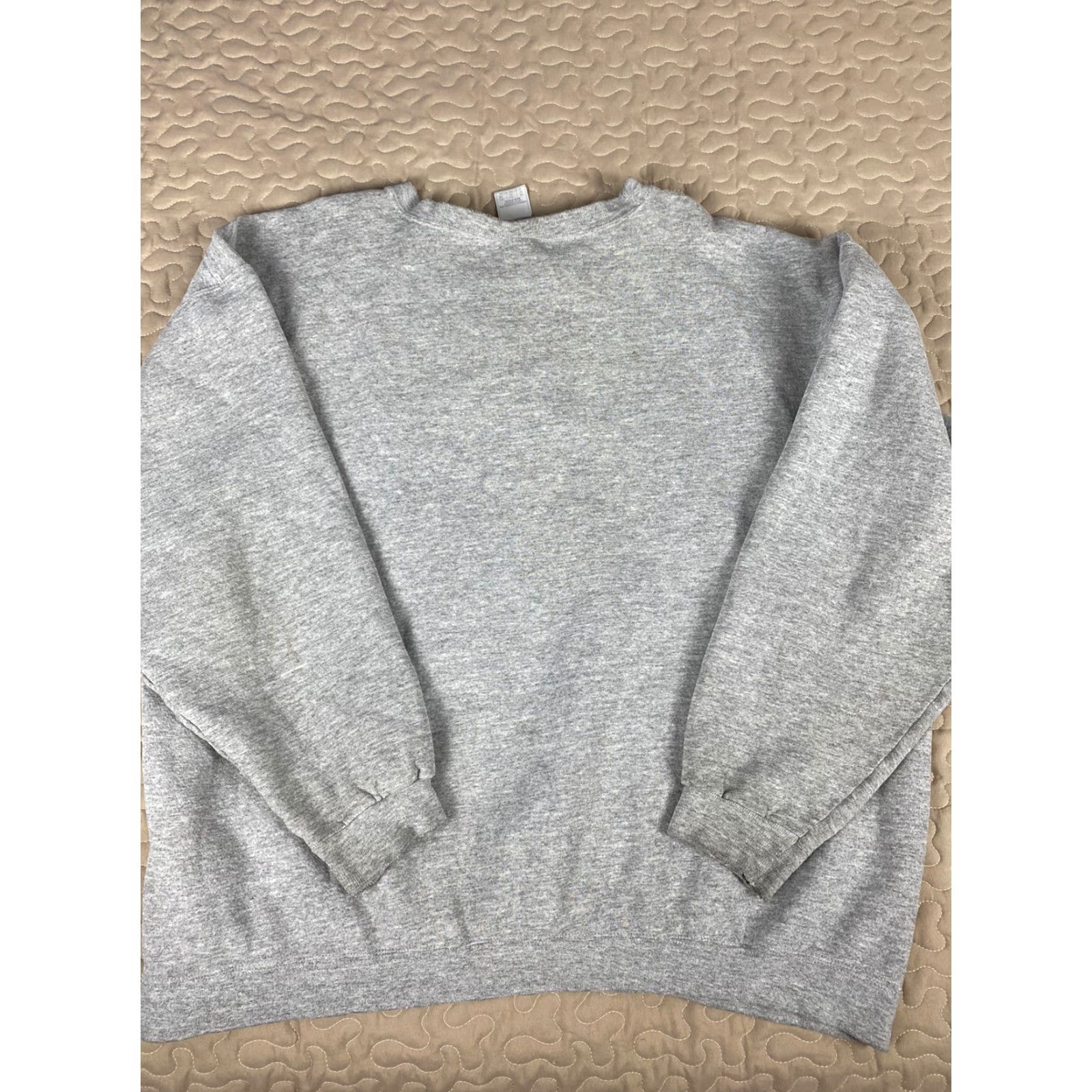 Nike Nike Air Small Swoosh Crewneck Sweatshirt 2XL Tall Heather Gray Travis Scott Mens Size US XXL / EU 58 / 5 - 4 Thumbnail