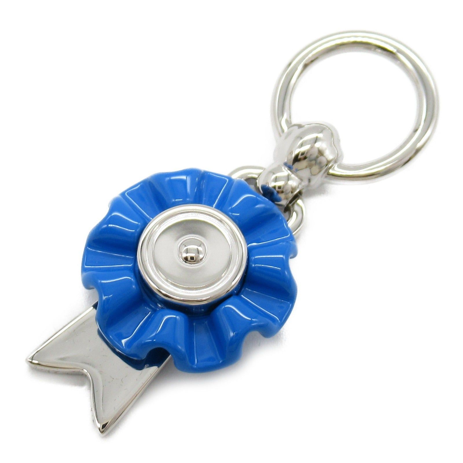 Hermes Hermes Charm Flott Silver Plated Blue Size ONE SIZE - 1 Thumbnail