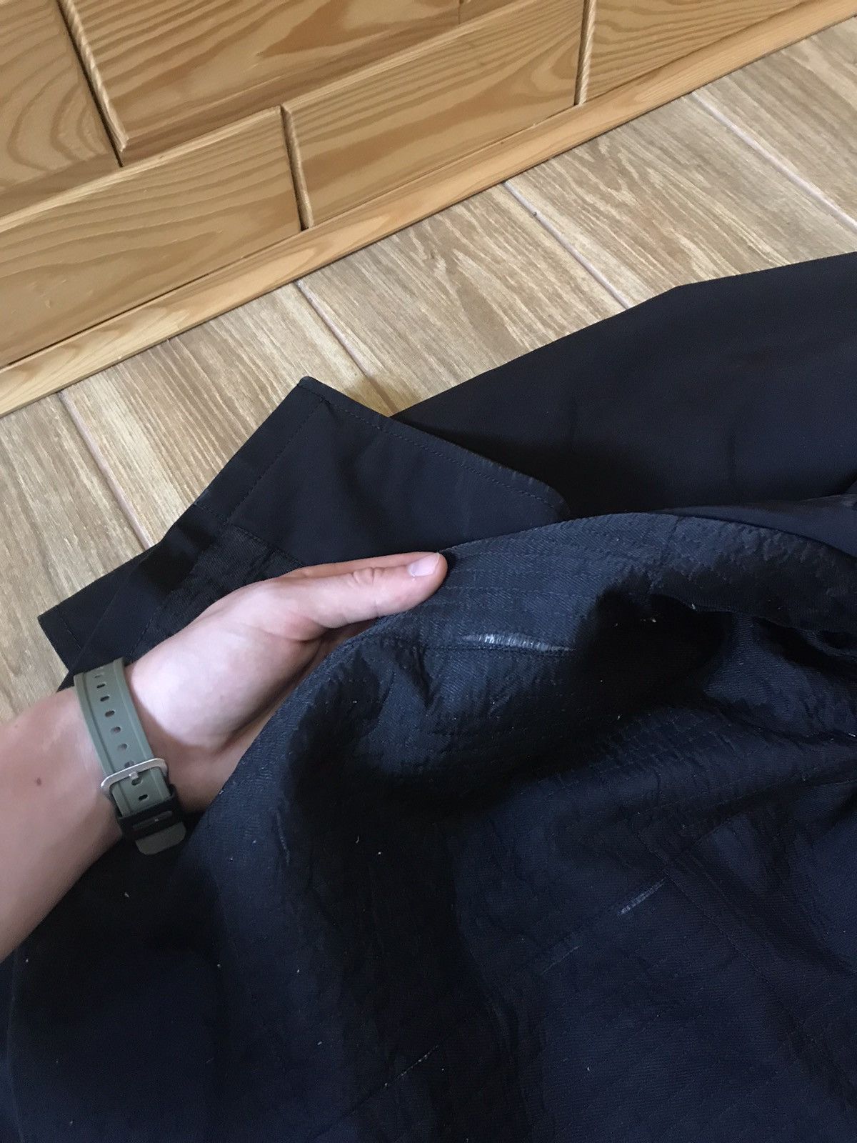Prada Vintage Prada Milano Trench Coat Jacket Cloak Size L / US 10 / IT 46 - 16 Thumbnail