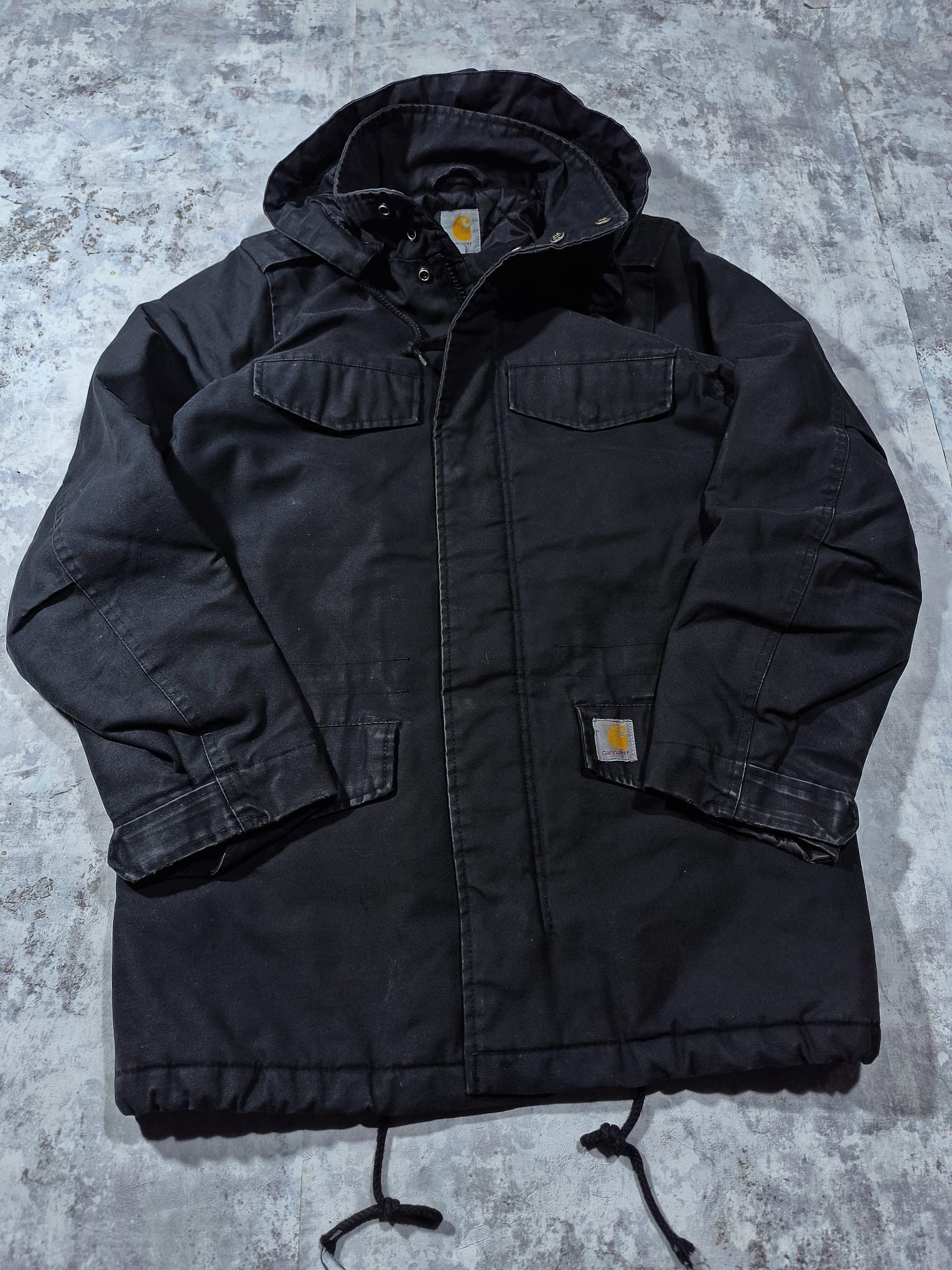 Carhartt vintage carhartt distressed military parka jacket Size US S / EU 44-46 / 1 - 2 Thumbnail