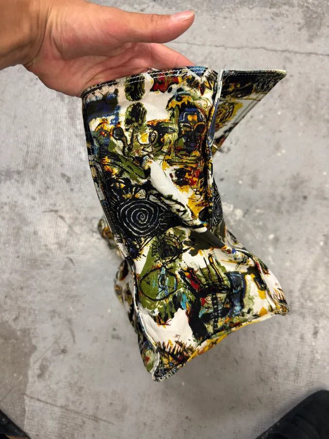 Designer × Jean Paul Gaultier × Vintage Jean Paul Gaultier Basquiat Contemporary Handle Bag Size ONE SIZE - 9 Thumbnail