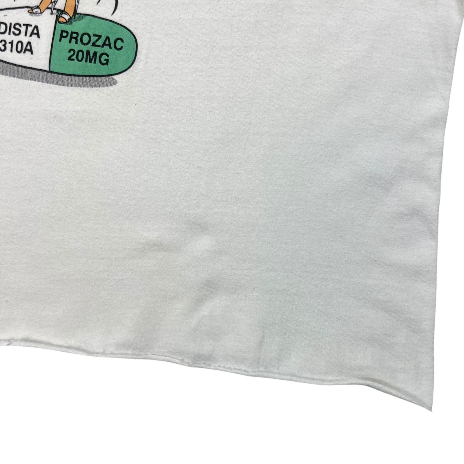 Hanes × Vintage Vintage 90s Marilyn Monroe Prozac Nation antidepressants tee Size US L / EU 52-54 / 3 - 3 Thumbnail