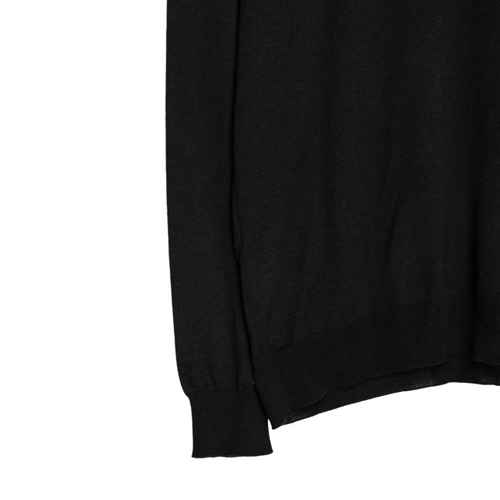 Prada Prada Cashmere Silk Blend Black Turtleneck Sweater Size US L / EU 52-54 / 3 - 4 Thumbnail