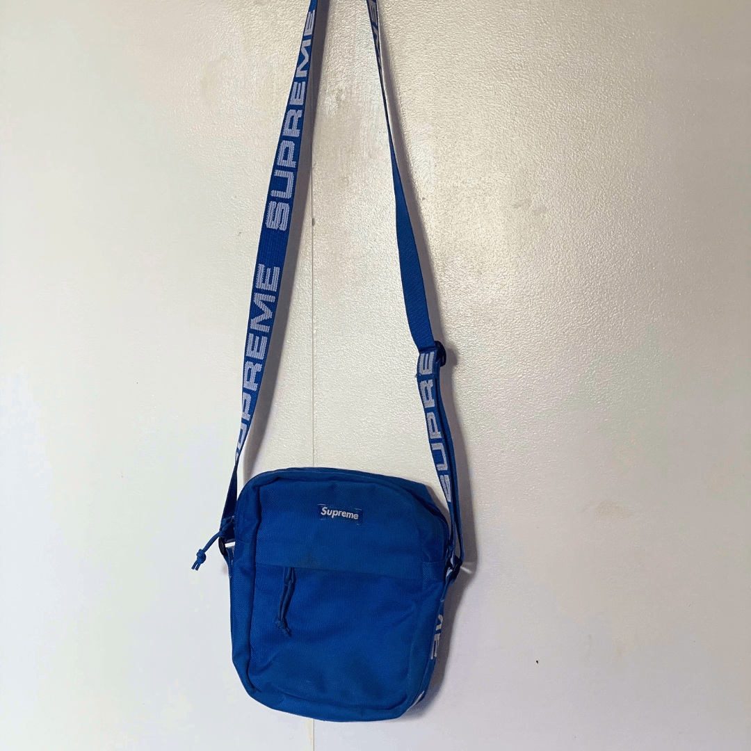 Supreme Supreme Blue Shoulder Bag With Tags Size ONE SIZE - 2 Thumbnail
