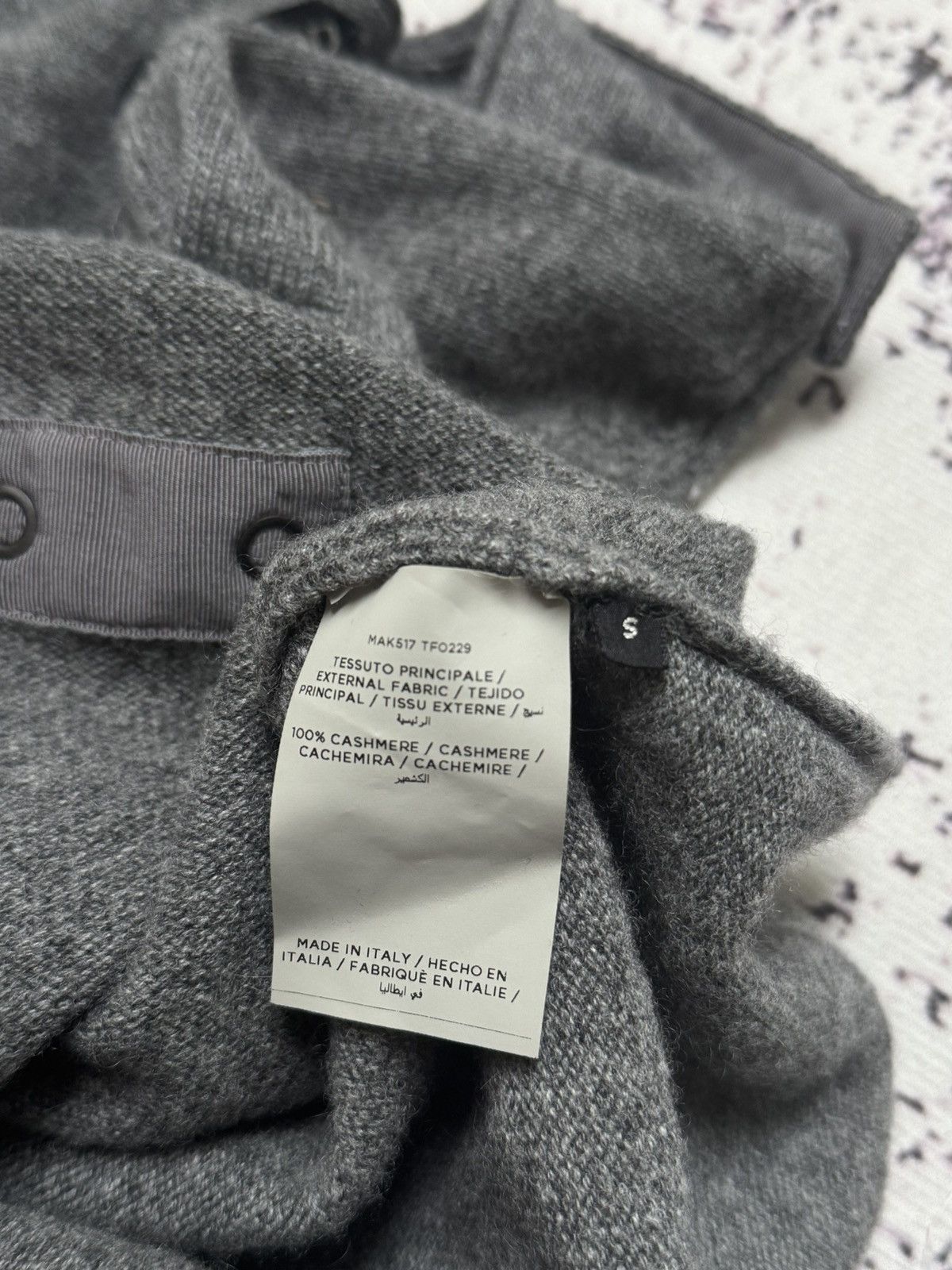 Tom Ford Tom ford Cashmere Jumper sweatshirt vintage y2k S grey Size US S / EU 44-46 / 1 - 5 Thumbnail