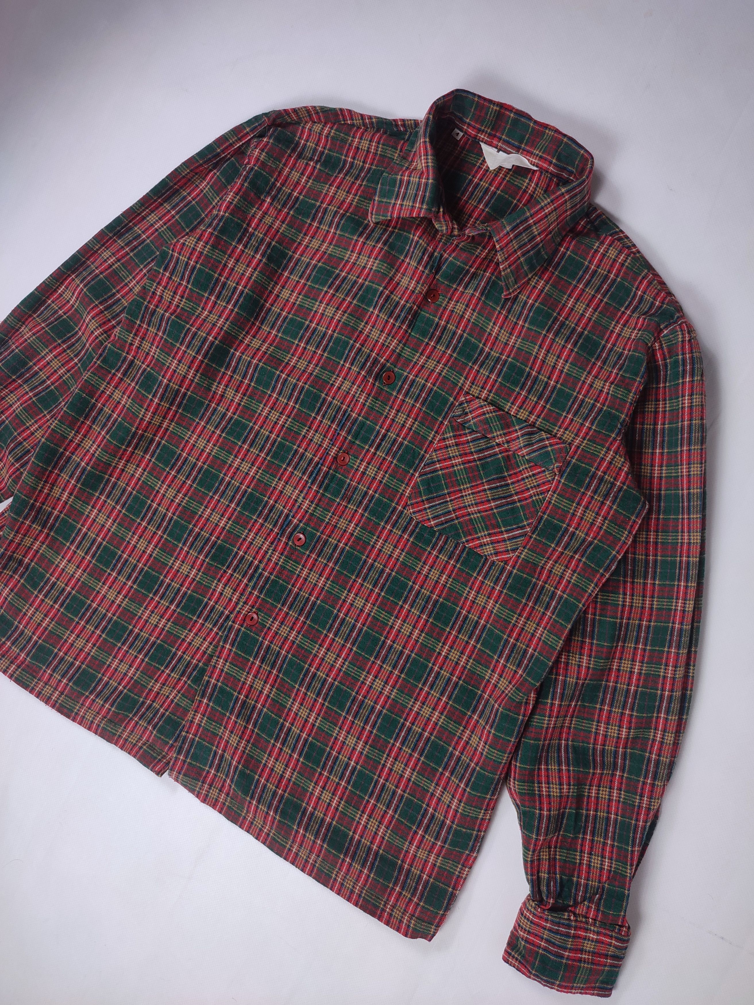 Flannel Vintage Wool 70's flannel shirt Size US S / EU 44-46 / 1 - 7 Thumbnail