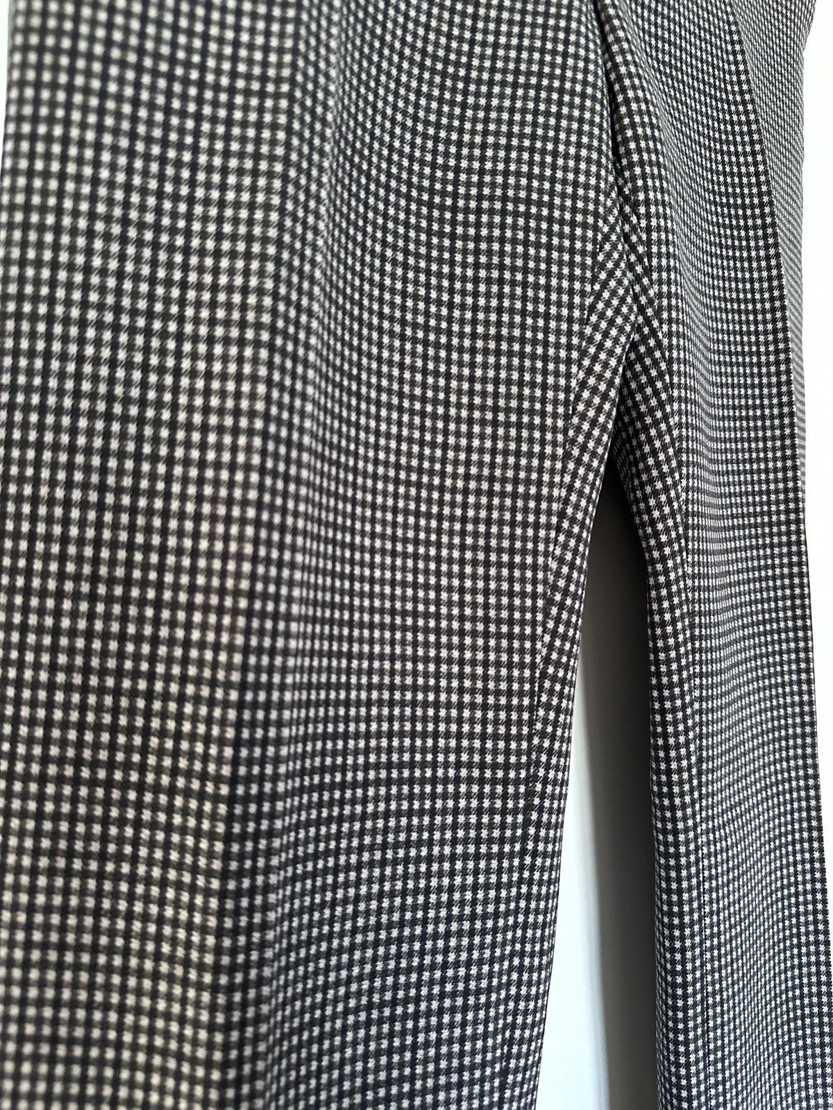 Balenciaga Balenciaga grey checked houndstooth pants Size US 30 / EU 46 - 5 Thumbnail