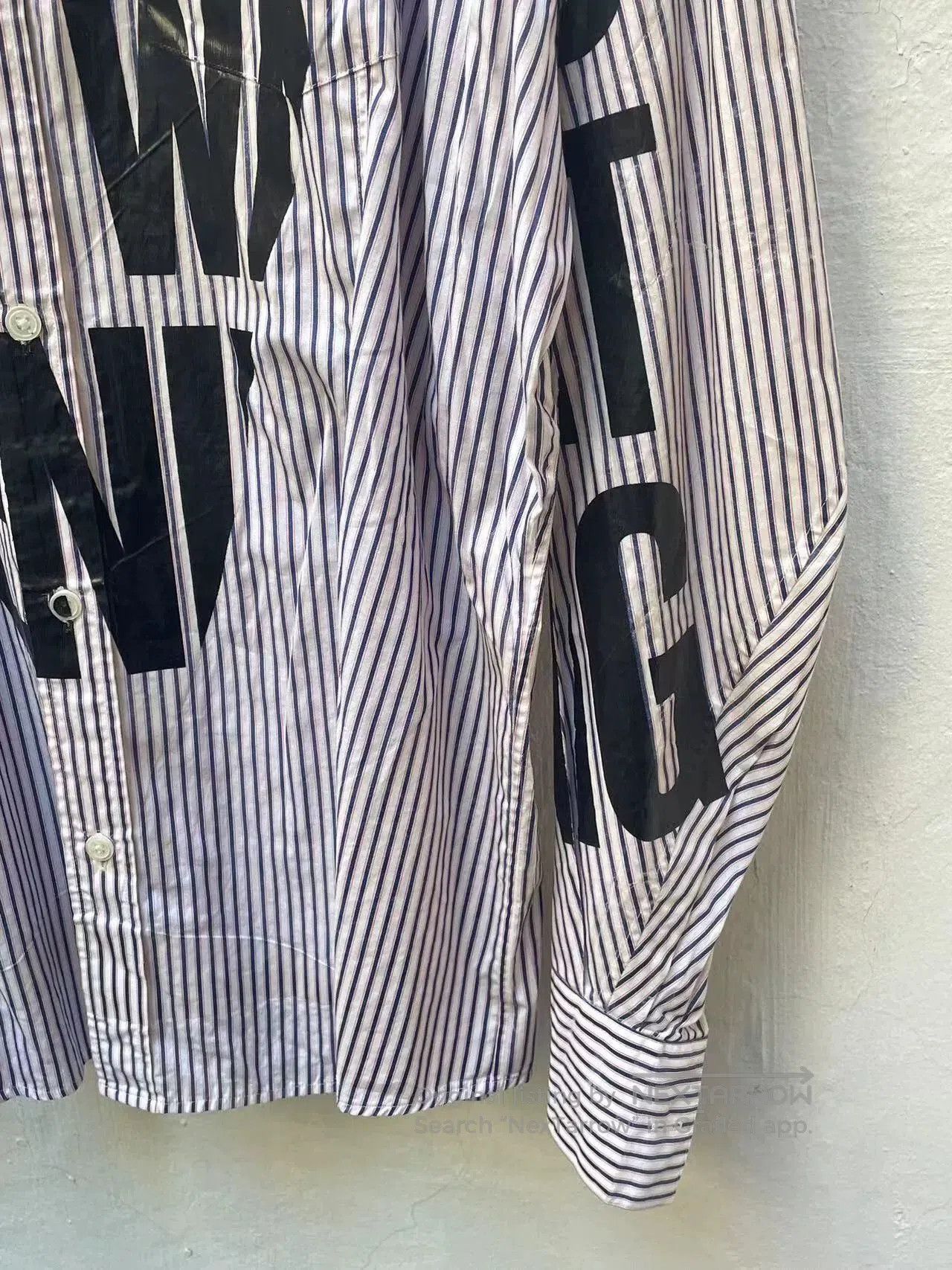 Doublet Unique Striped Statement Shirt. Size US M / EU 48-50 / 2 - 5 Thumbnail