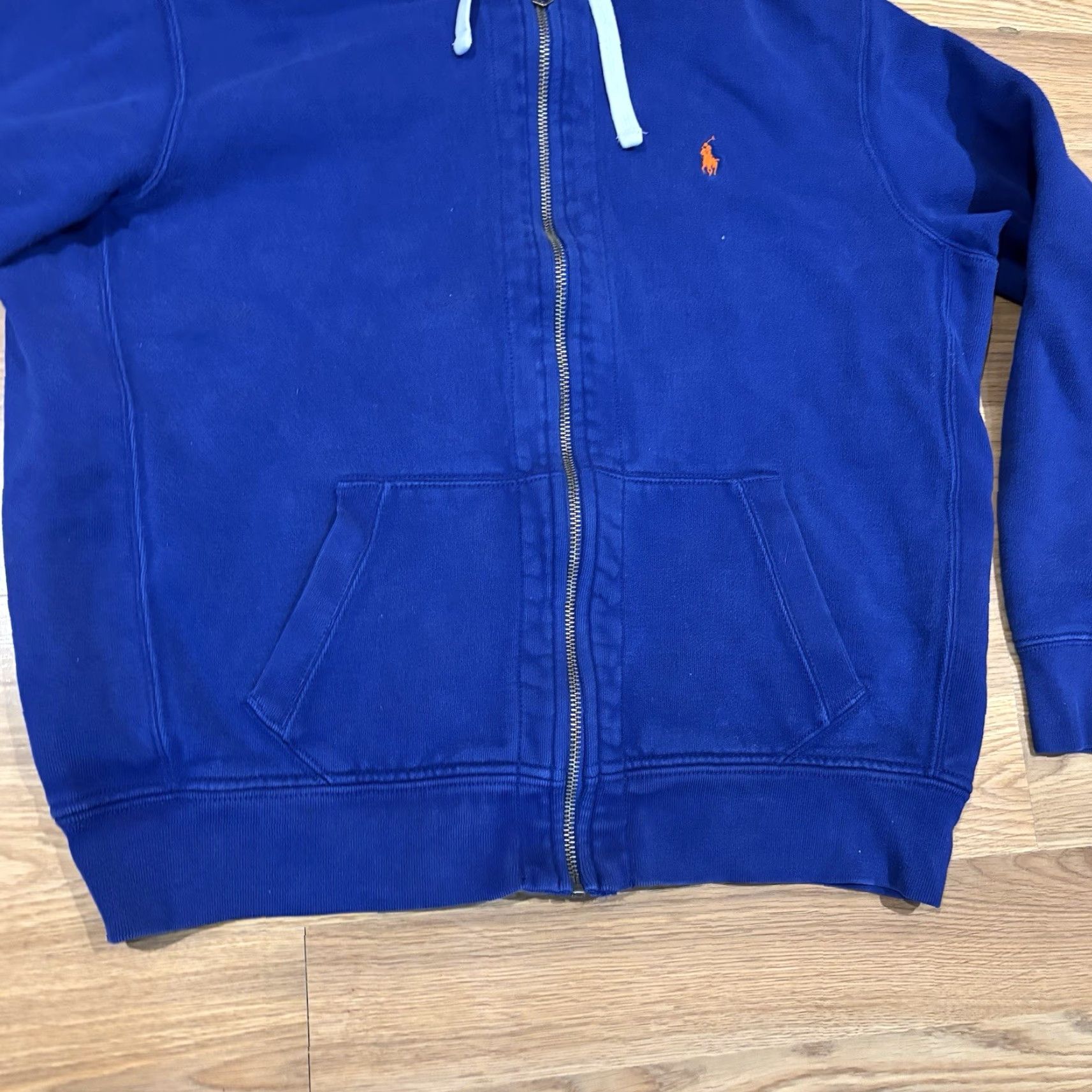 Polo Ralph Lauren Polo Ralph Lauren Full Zip Hoodie Sweatshirt Blue Pony Mens XL Size US XL / EU 56 / 4 - 3 Thumbnail