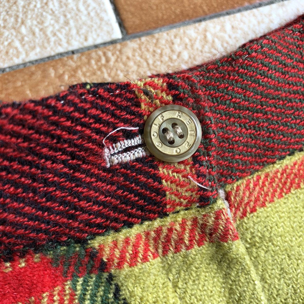 Kenzo × Vintage vintage KENZO wool shorts Size 24" / US 00 / IT 34 - 6 Thumbnail