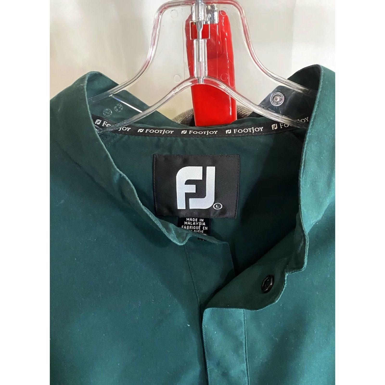 Footjoy Footjoy Windbreaker SWEATER Golf Large L Men Java? Size US L / EU 52-54 / 3 - 7 Thumbnail