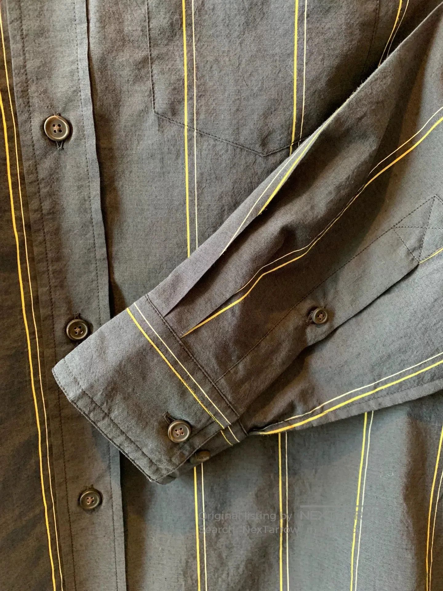 Acne Studios Acne Studios Striped Long Sleeve Shirt. Size US L / EU 52-54 / 3 - 5 Thumbnail