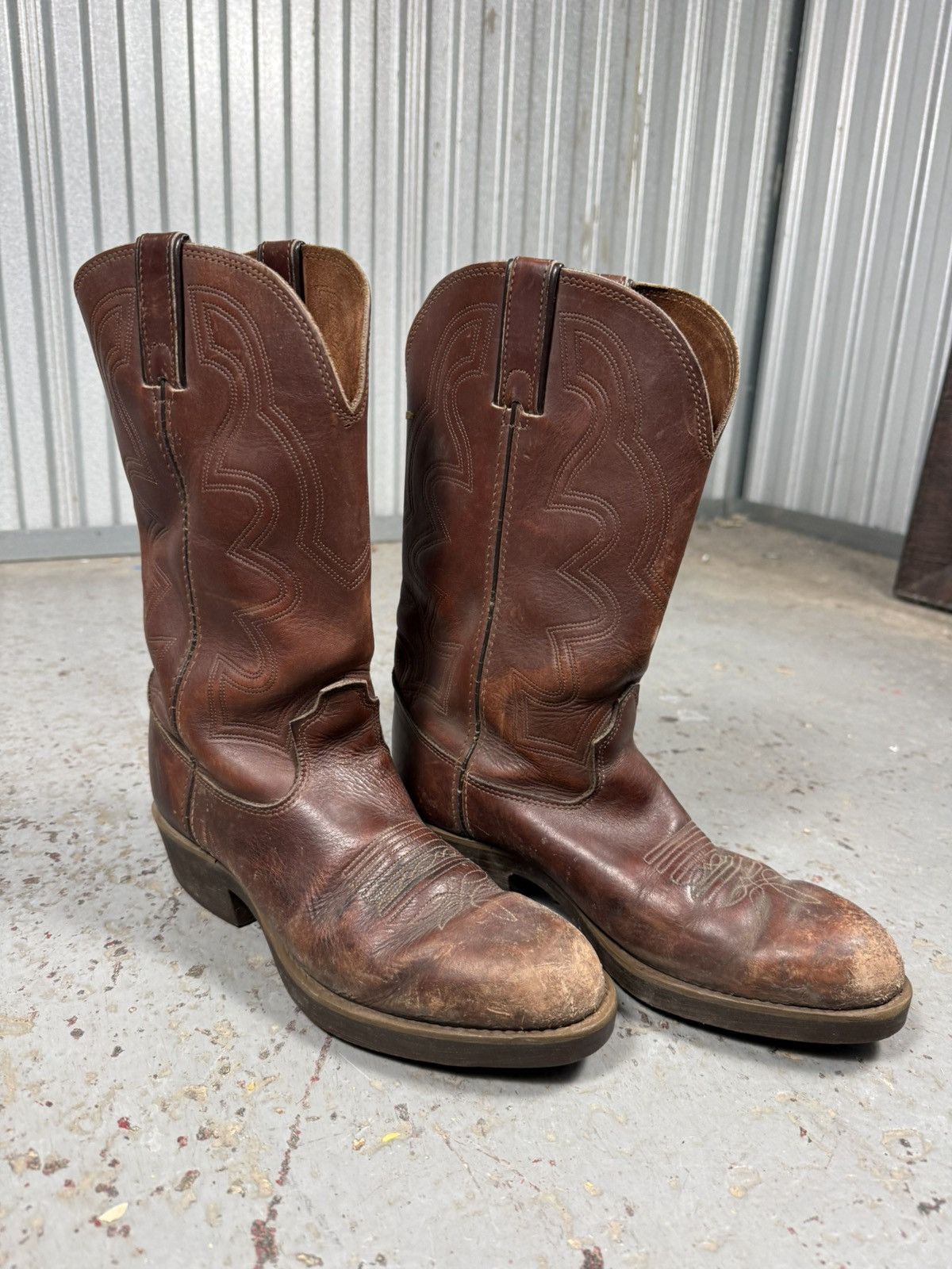 Durango 90s Vintage Durango Usa MadeRound toe Cowhide Cowboy Boots Size US 8 / EU 41 - 5 Thumbnail
