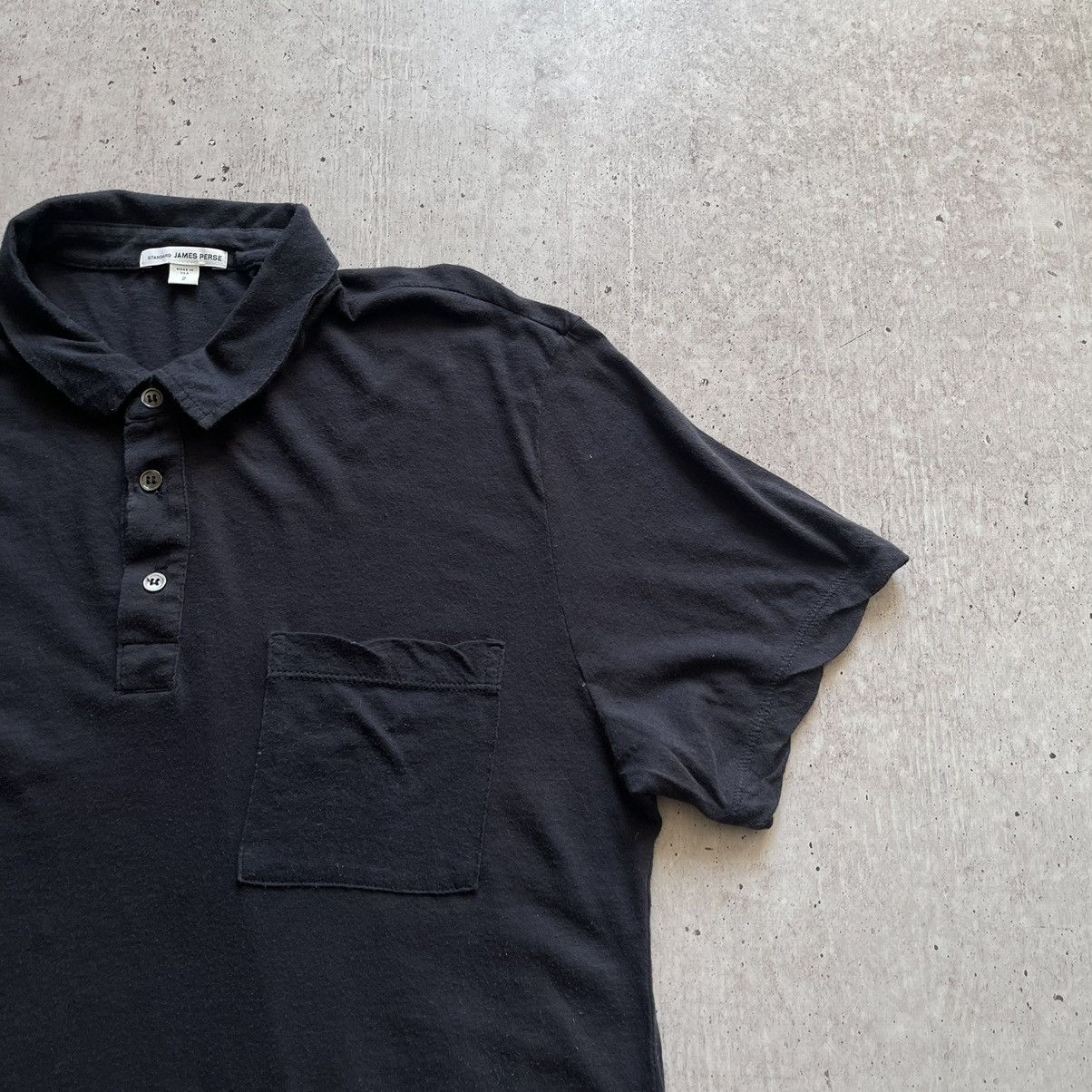 Designer × James Perse James Perse made in USA polo tee Size US M / EU 48-50 / 2 - 4 Thumbnail