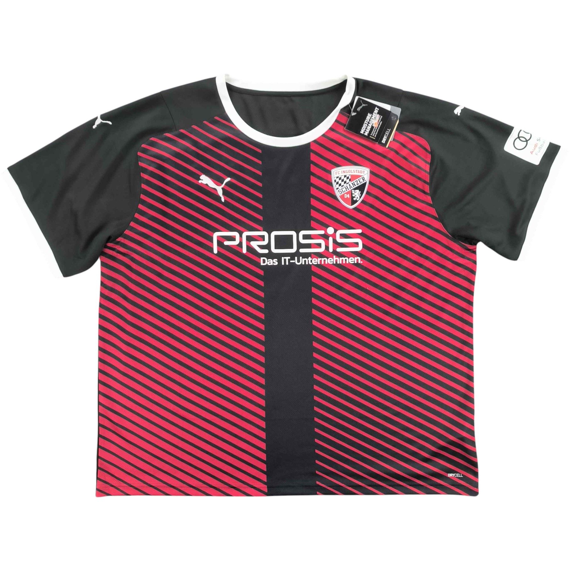 Puma NEW SIGNED Ingolstadt 21-22 Puma home football jersey 3XL Size US XXL / EU 58 / 5 - 1 Thumbnail