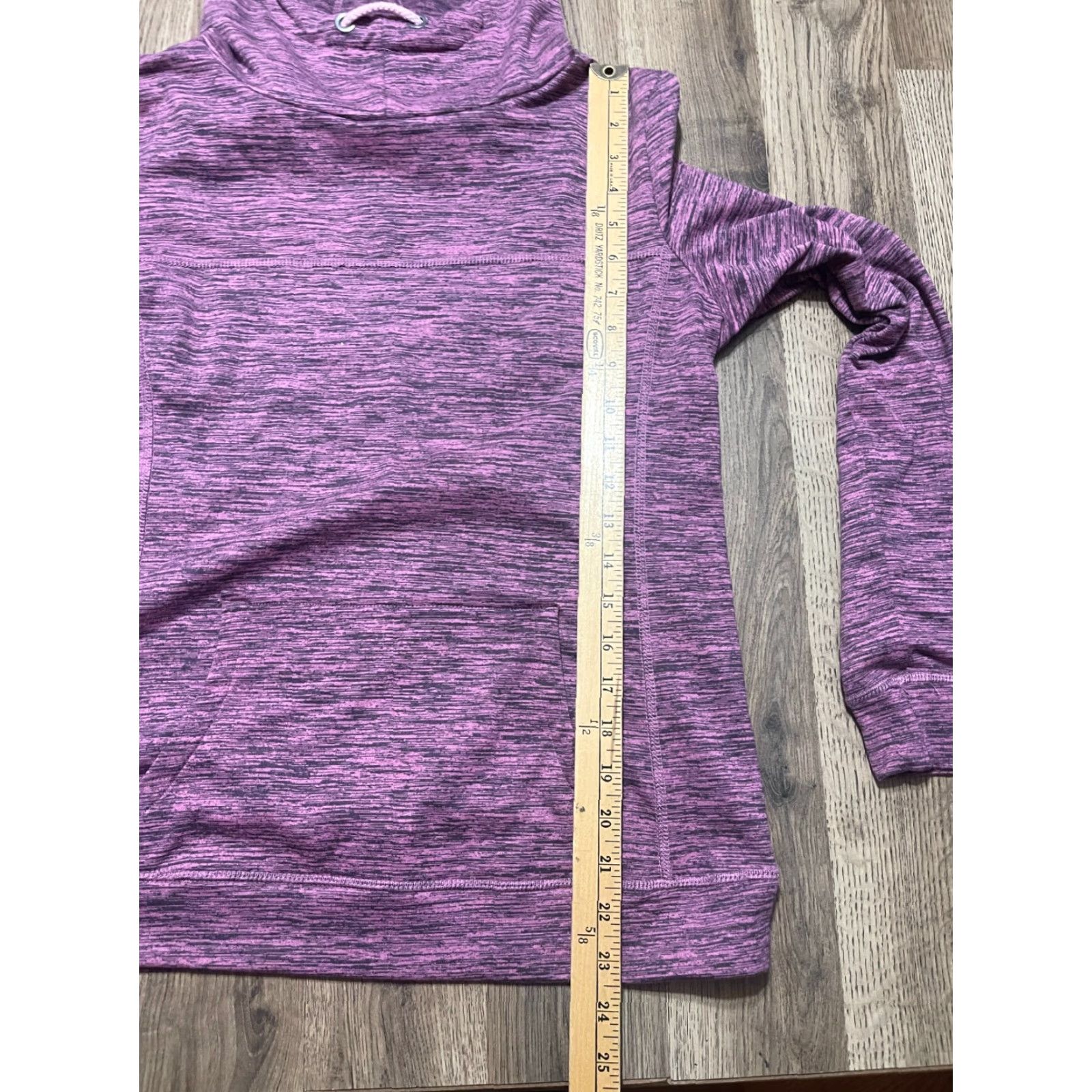 Vintage Crane Hoodie Women S Purple Long Sleeve Pullover Size S / US 4 / IT 40 - 6 Thumbnail