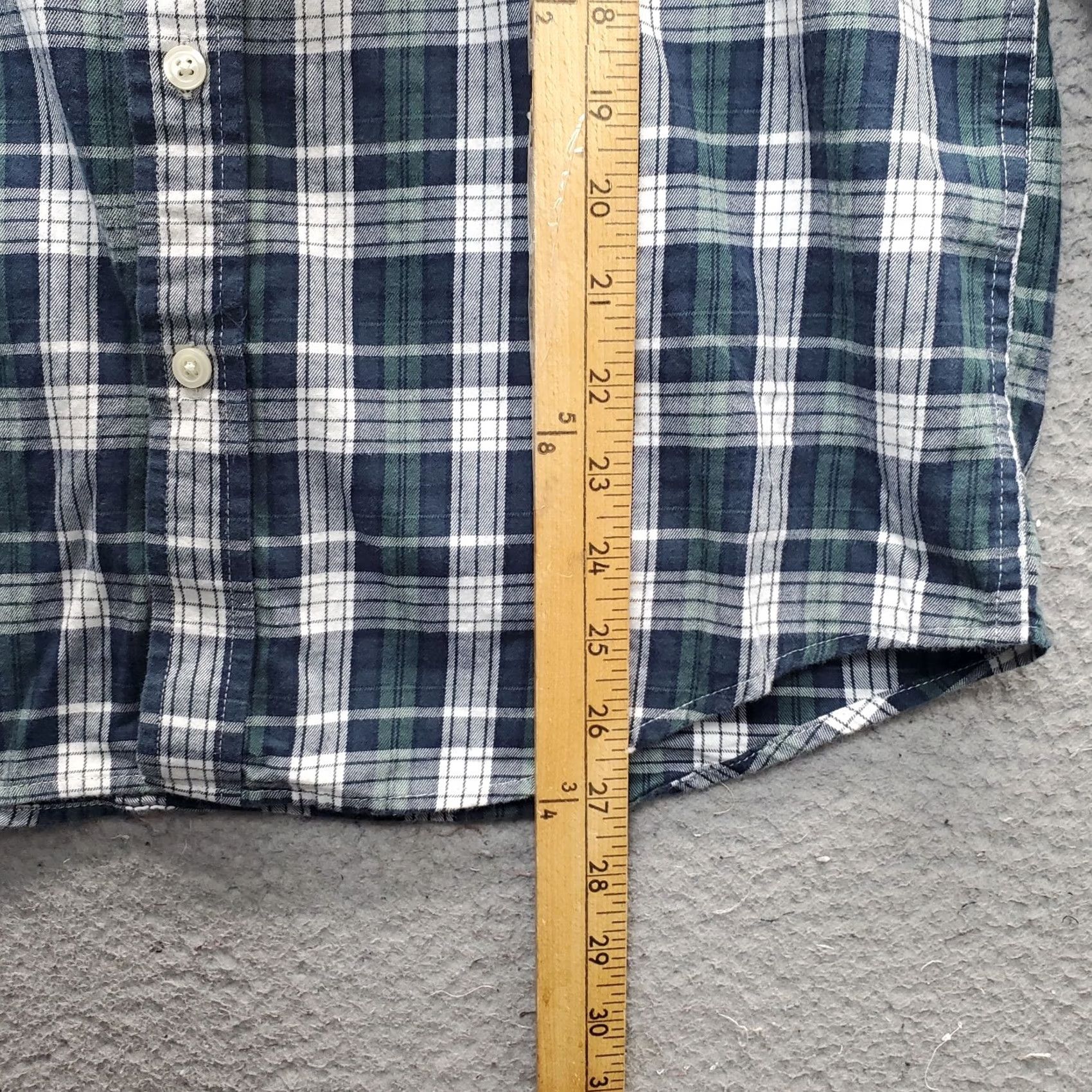 Banana Republic Banana Republic Shirt Mens M Multi Plaid Button-Up Collared Untucked Fit 100% Cotton Long Sleeve Casual Travel Size US M / EU 48-50 / 2 - 4 Thumbnail