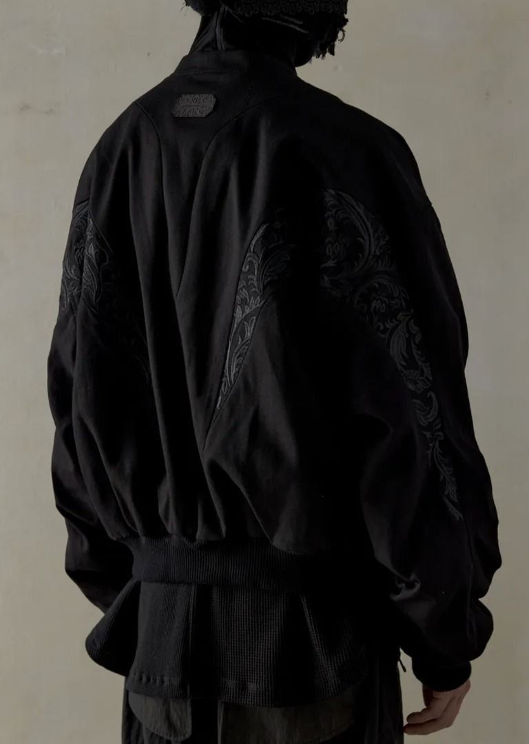 Professor.E Professor.E 23FW - Embroidered Mega Bomber （Black） Size US M / EU 48-50 / 2 - 5 Thumbnail