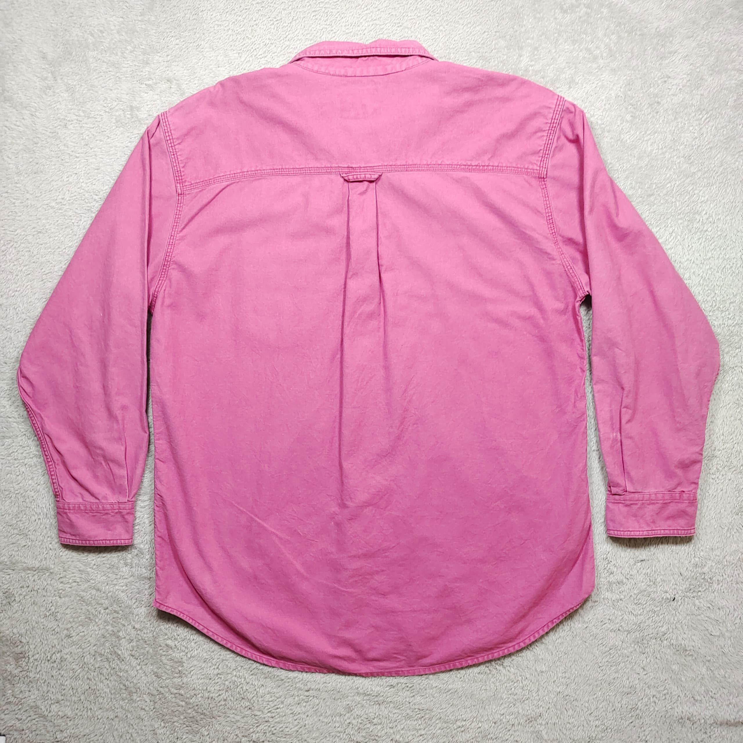Woolrich Woolen Mills Vintage 1990s Woolrich Chamois Shirt –Heavyweight Workwear Size US L / EU 52-54 / 3 - 2 Thumbnail