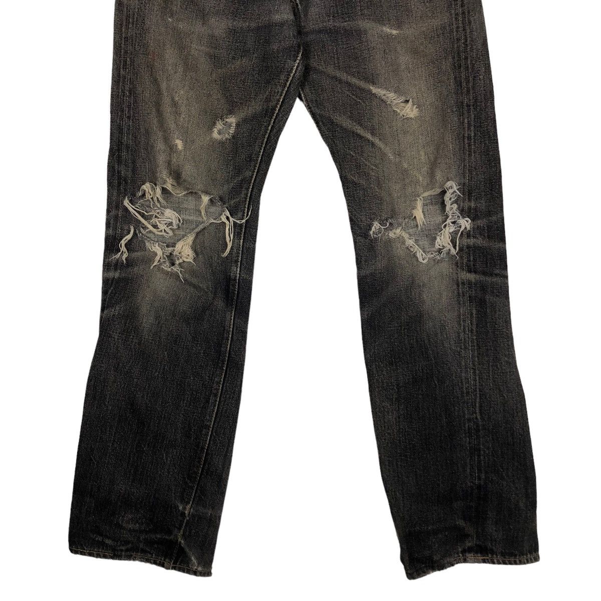 Hysteric Glamour 🔥Vtg Denime Japan Distressed Denim Jeans Punk Wear Size US 30 / EU 46 - 6 Thumbnail