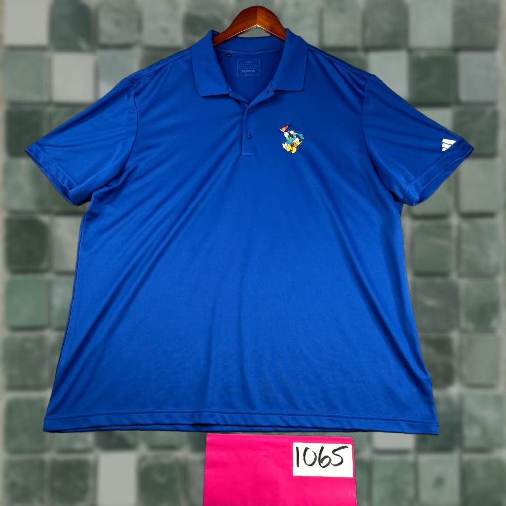 Adidas Adidas Golf Polo Shirt Mens 2XL Blue Short Sleeve Regular Stretch Polo Golf Shirt Mens 2XL Adidas Size US XXL / EU 58 / 5 - 1 Thumbnail