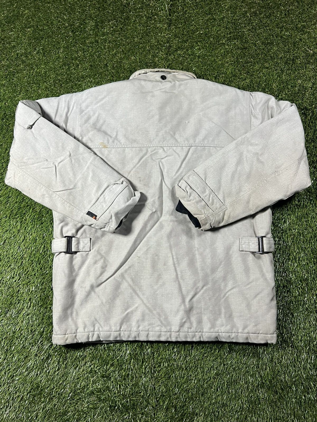 Carhartt Vintage 90s Carhartt Fall Faded Chore Coat Detroit Jacket Size US XL / EU 56 / 4 - 4 Thumbnail
