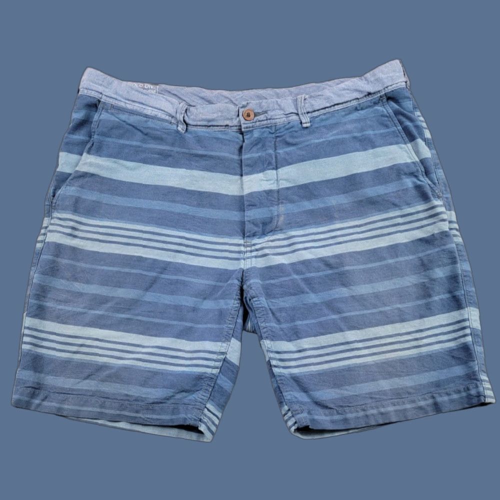 Polo Ralph Lauren Polo Ralph Lauren Shorts Mens 36 Straight Fit Blue Stripe 8'' Inseam Sail Cloth Size US M / EU 48-50 / 2 - 1 Thumbnail