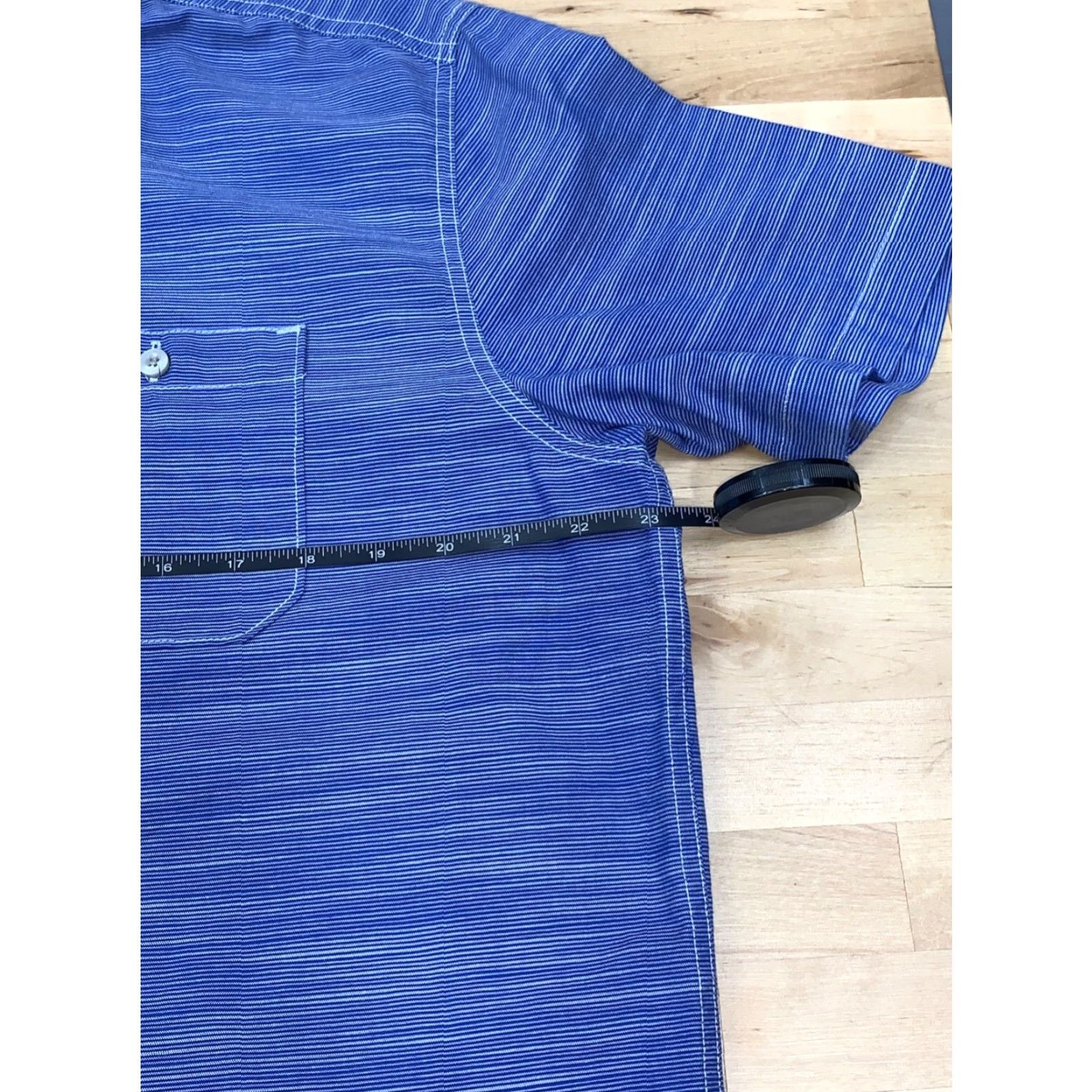 The North Face The North Face Shirt Men Button-Up L Striped Blue Outdoor Hiking Size US L / EU 52-54 / 3 - 5 Thumbnail