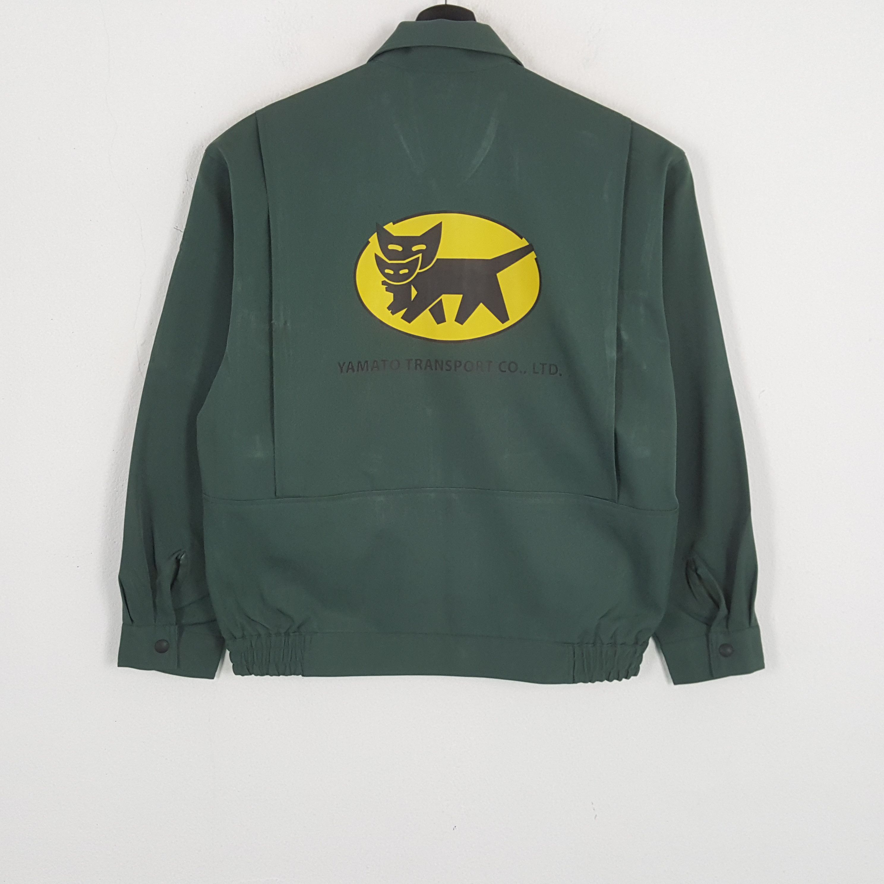 Japanese Brand × Vintage YAMATO TRANSPORT Japanese Workwear Style Custom Art Jacket Size US M / EU 48-50 / 2 - 1 Thumbnail