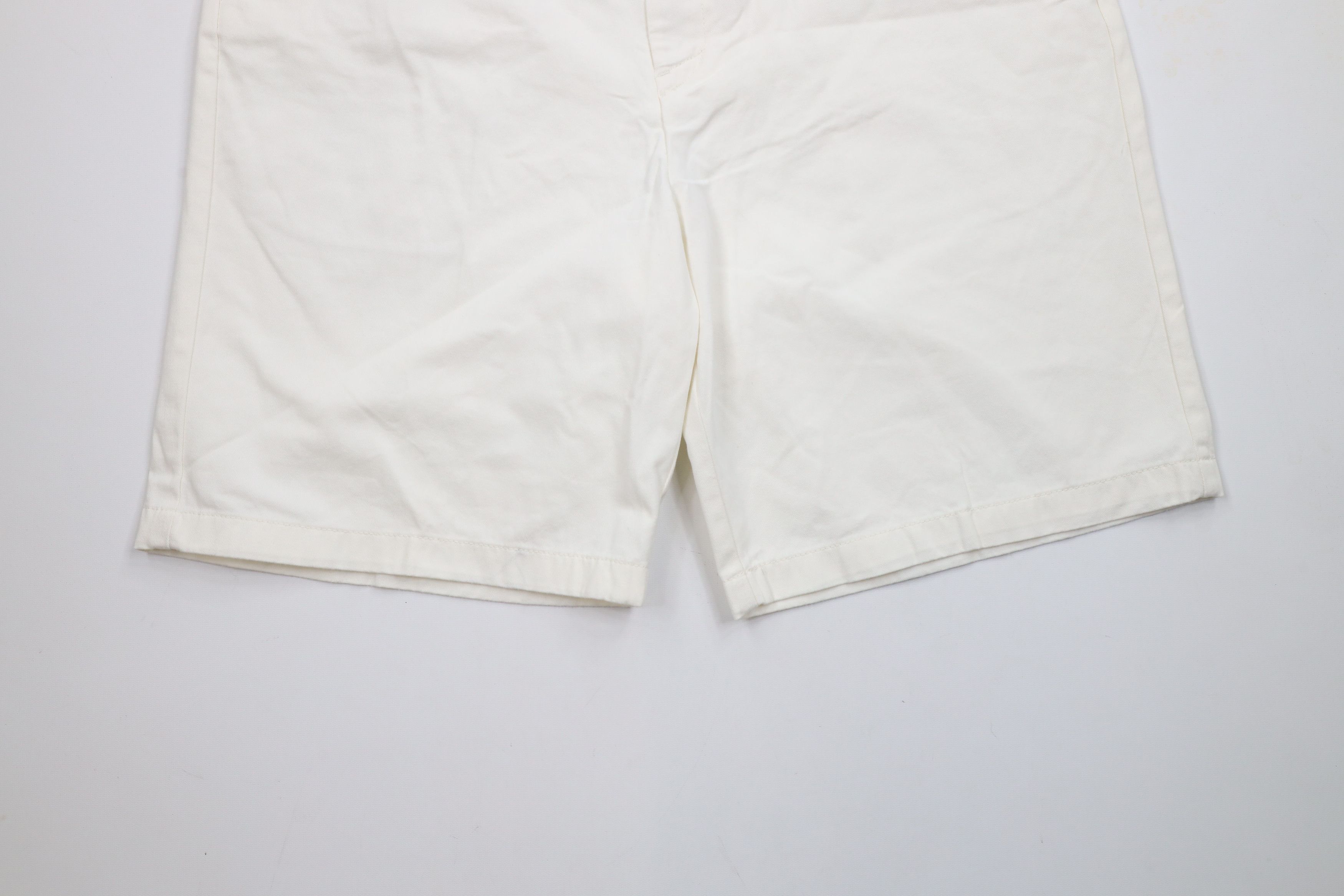 Nautica × Vintage Deadstock Vintage Nautica Cotton Chino Golf Shorts White Size US 38 / EU 54 - 4 Thumbnail