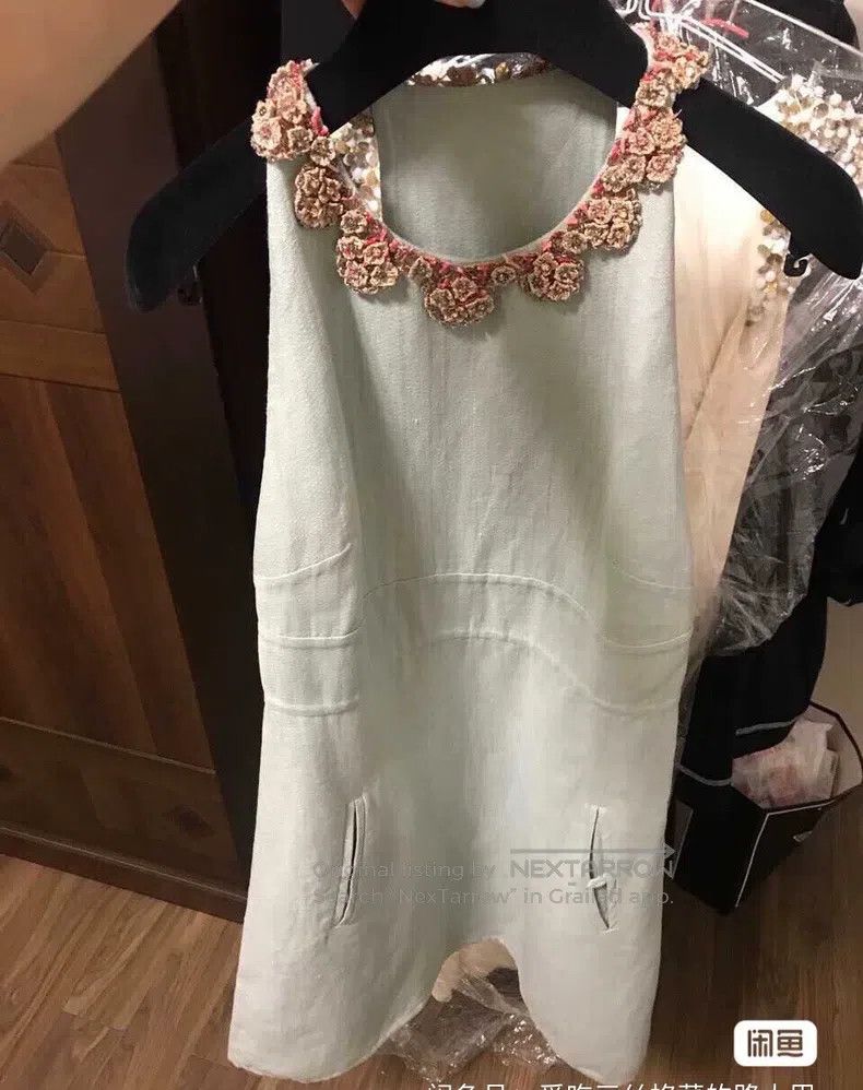 Valentino Valentino linen dress Size M / US 6-8 / IT 42-44 - 3 Thumbnail