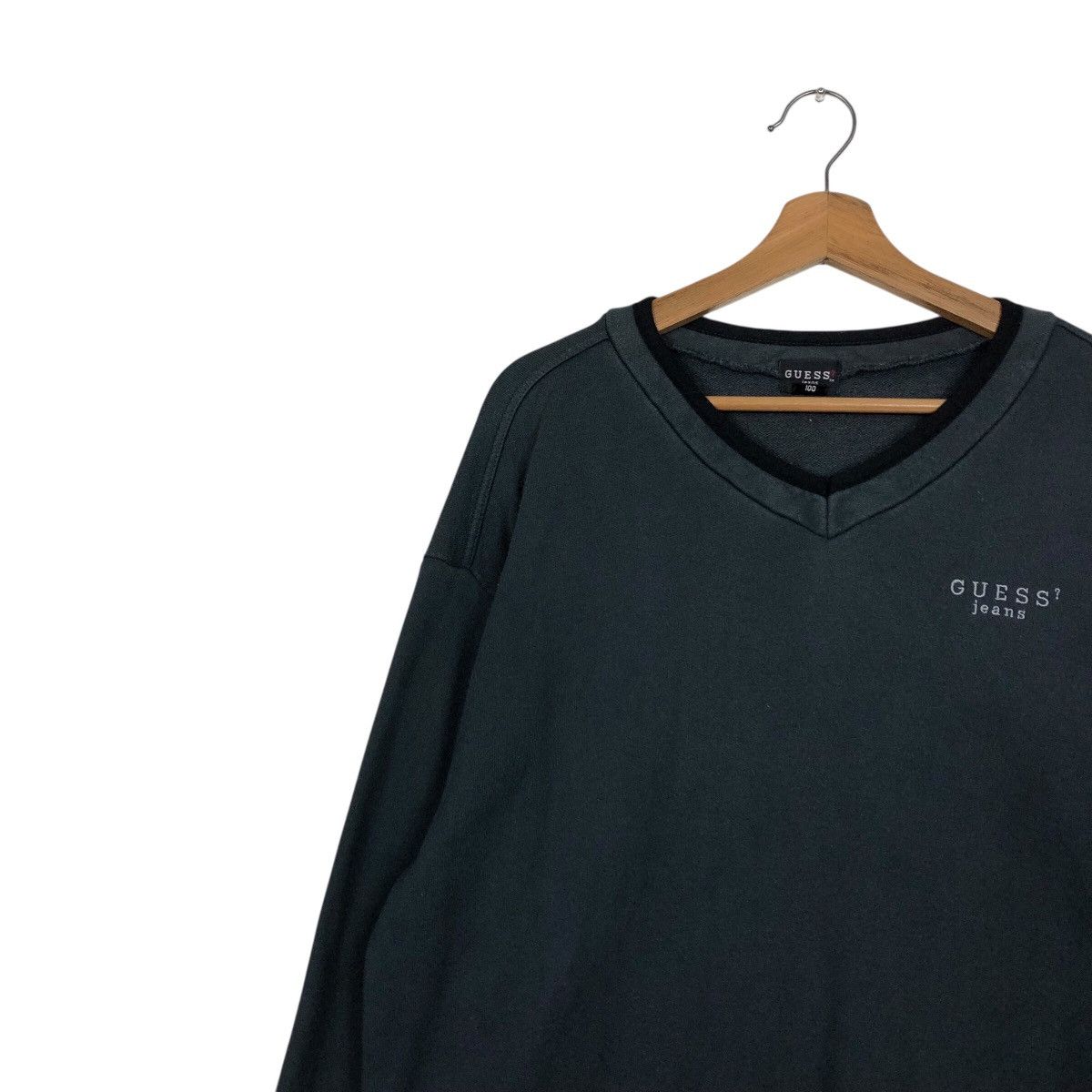 Guess × Japanese Brand × Vintage 📌Vintage Sweatshirt Crewneck Guess Jeans Big Logo Size US M / EU 48-50 / 2 - 8 Thumbnail