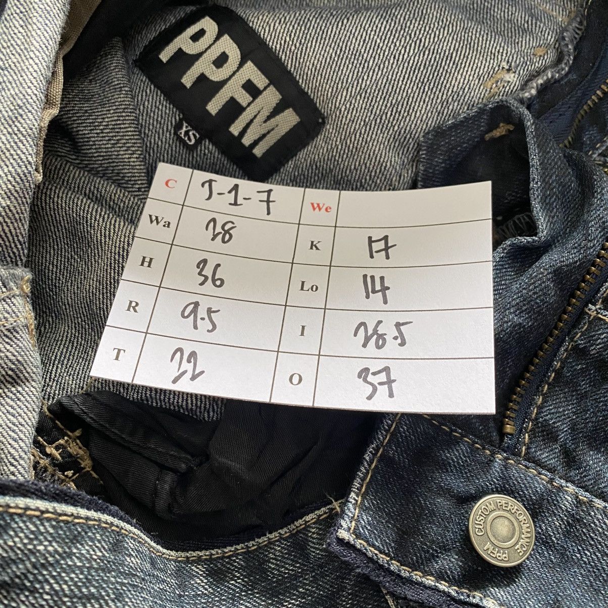 Japanese Brand × PPFM Vintage Ppfm Distressed Denim w28 Size US 28 / EU 44 - 17 Thumbnail