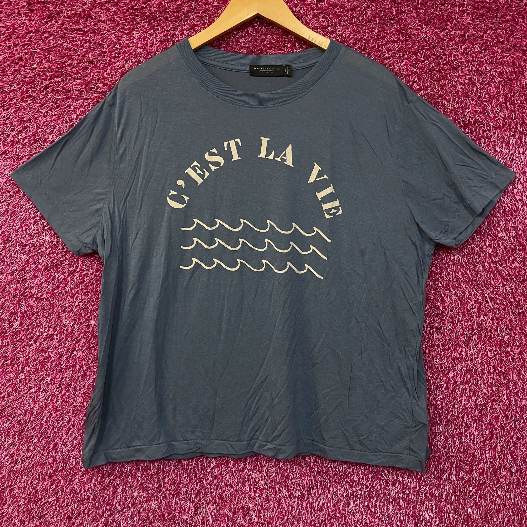 Junk Food Junk Food Clothing C'est La Vie Vintage Tissue Women's Tee 2 Size XXL / US 16-18 / IT 52-54 - 1 Thumbnail