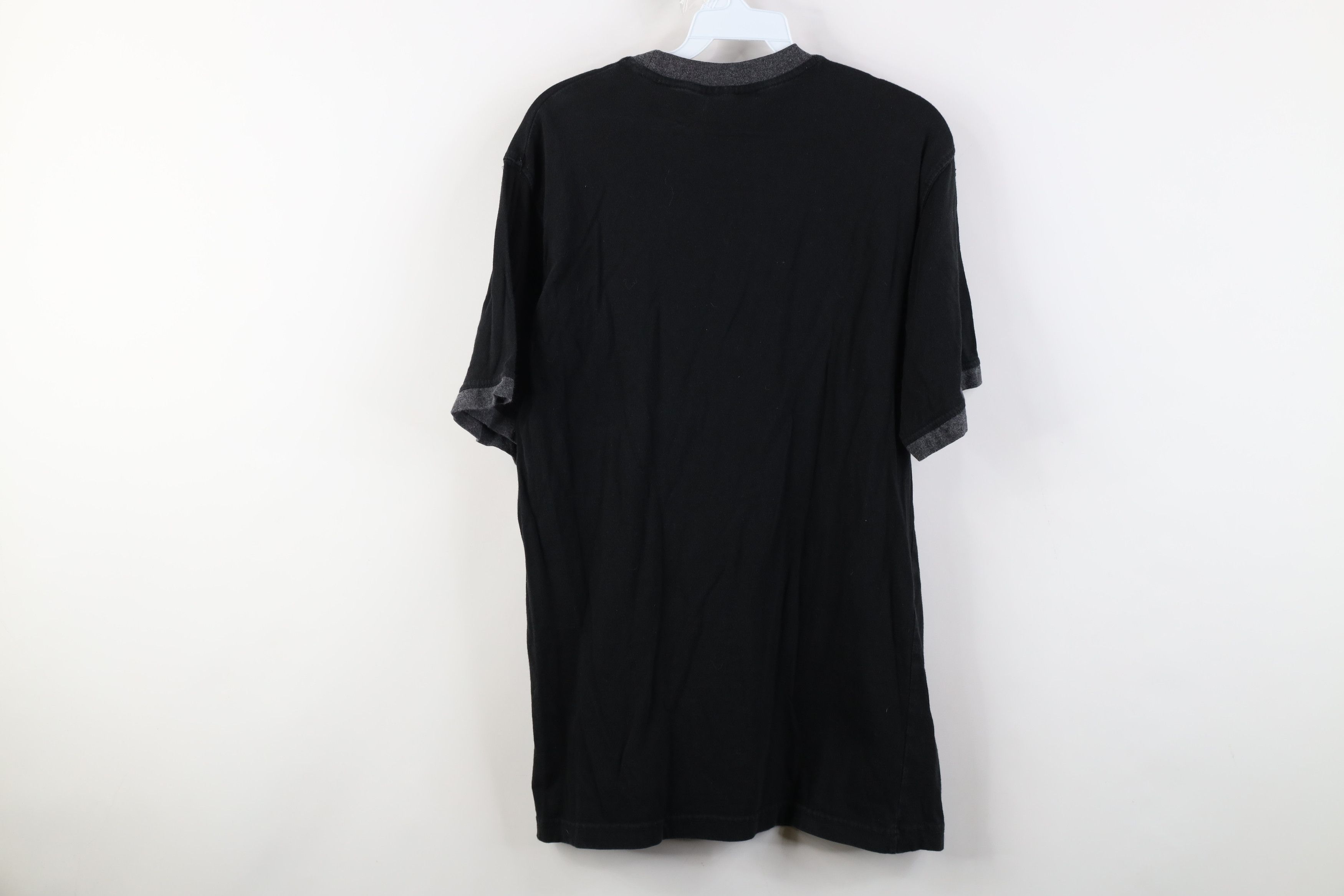 Vintage Vintage Y2K Guinness Beer Spell Celtic Ringer T-Shirt Black Size US XL / EU 56 / 4 - 11 Thumbnail