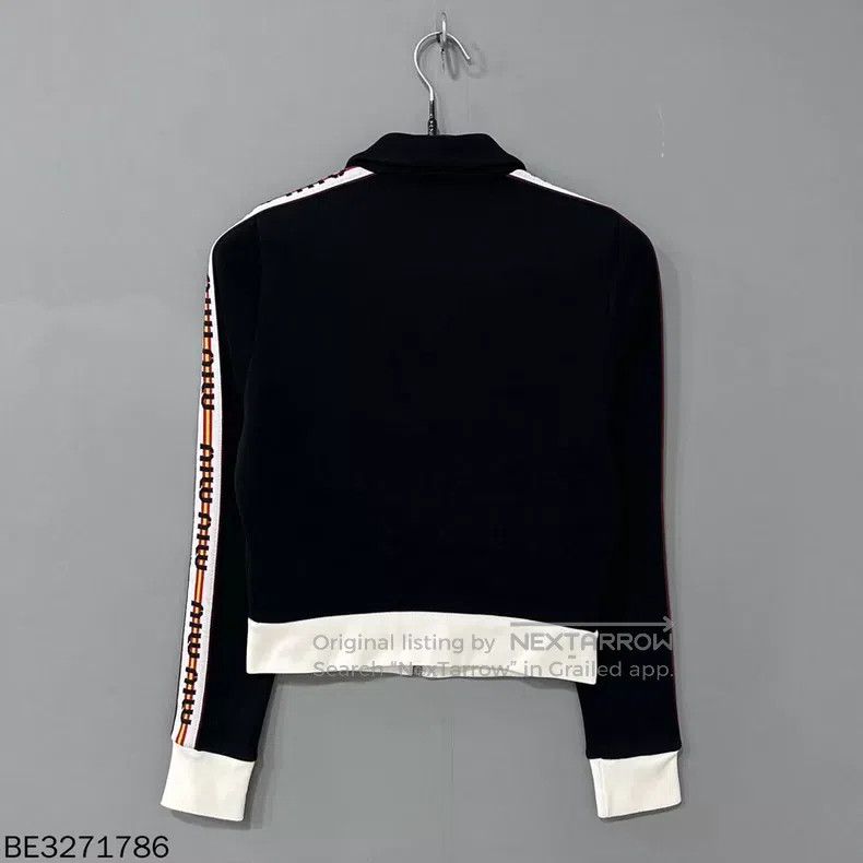 Miu Miu Miu Miu Size M Black string zipper coat Size M / US 6-8 / IT 42-44 - 3 Thumbnail